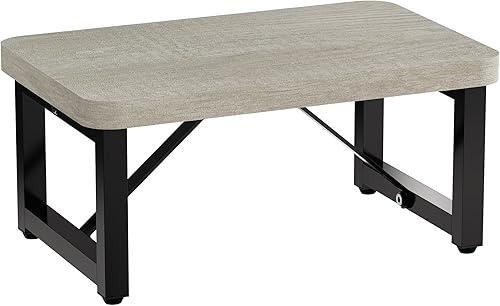 Miniatura 94 de Taburete de madera resistente para adultos, niños pequeños, taburete estable resistente para cocina, baño, dormitorio, armario, jardín, sala de