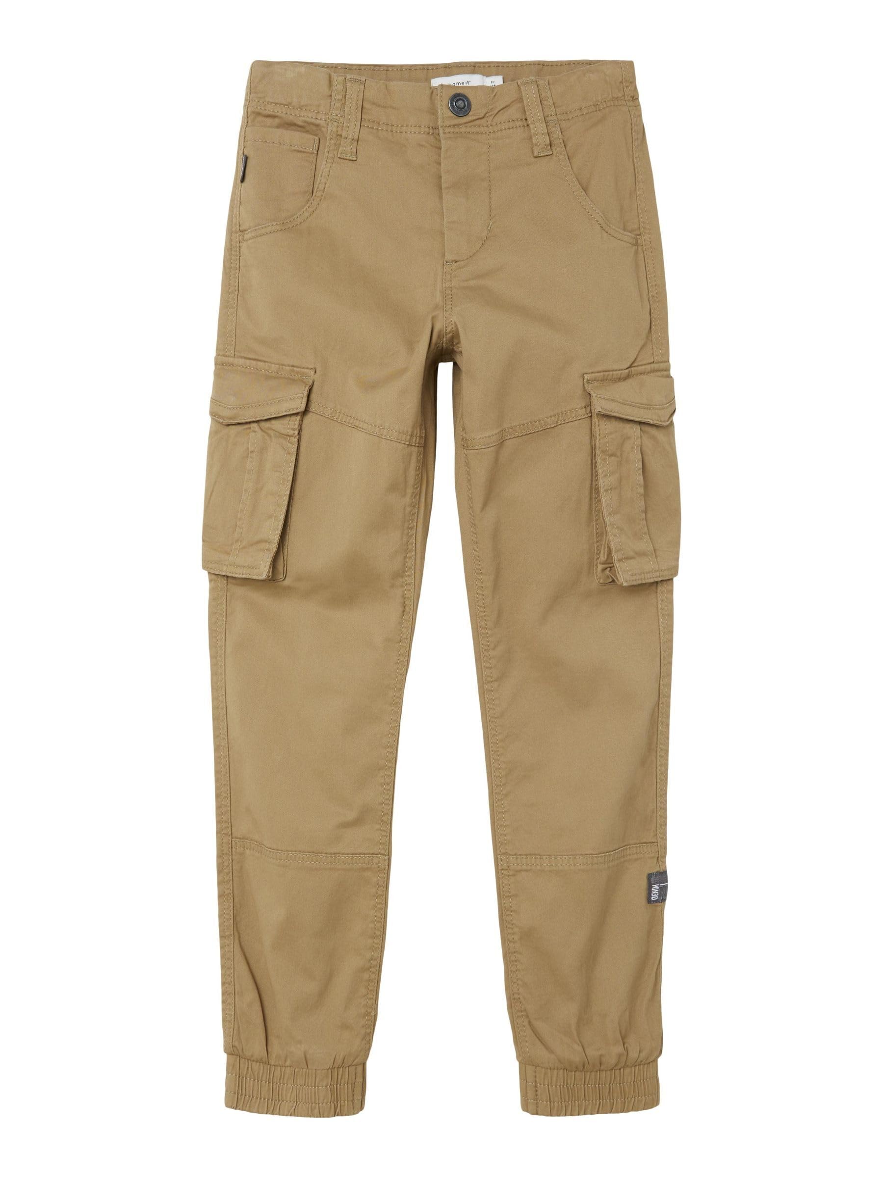 Name It Boy's Nitbamgo Reg/R Twi Ca Pant M Nmt Noos Trouser, Kelp, 176 UK