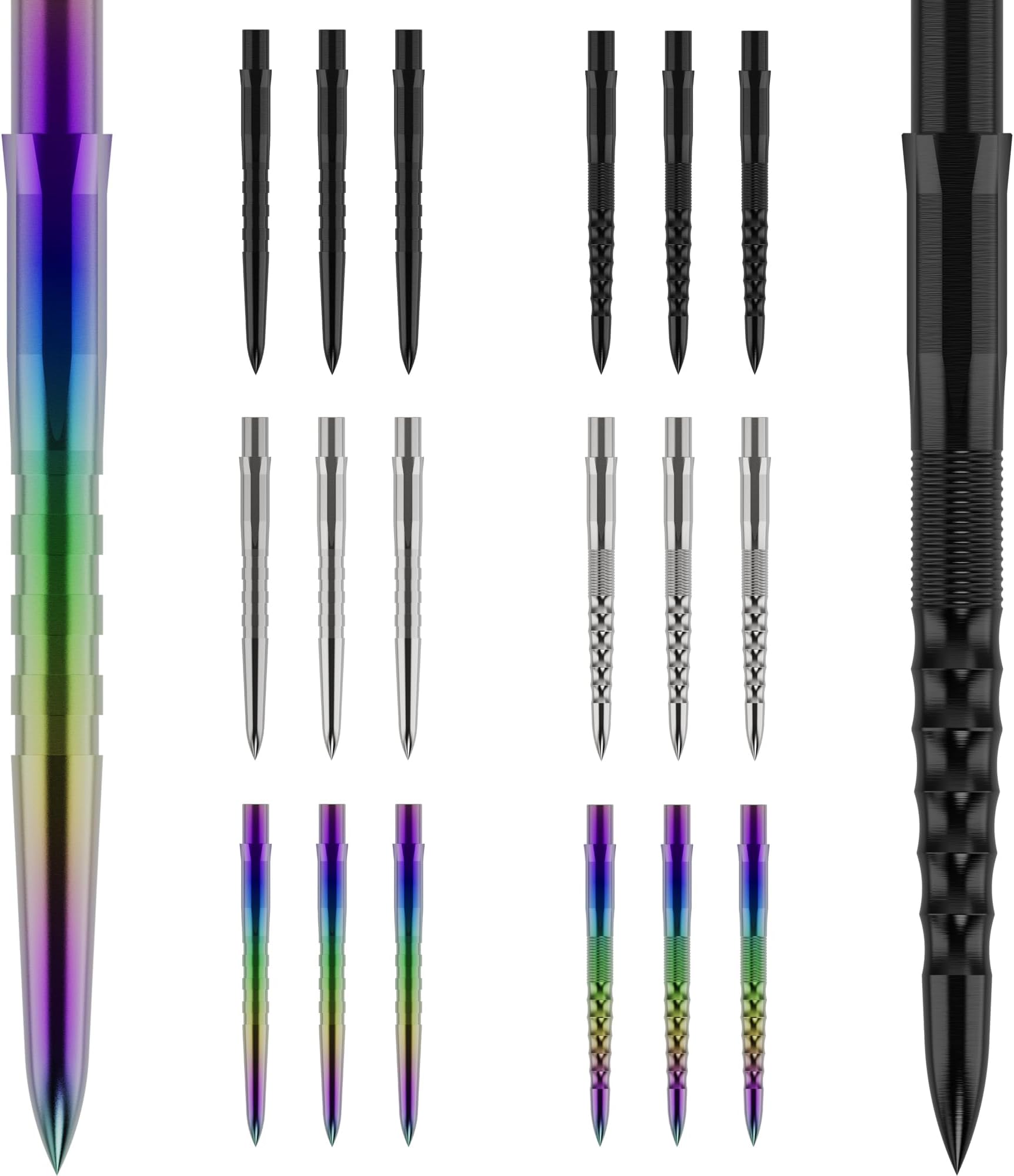Mission | Caliburn EVO Dart Points | Ripple | Multiple Colours