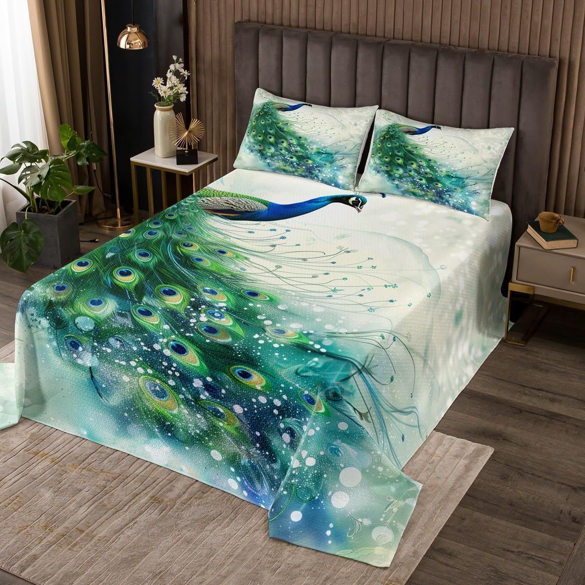 Homewish Boys Gaming Decor Bedspread Queen Size,Games Contoller Bedding Set for Kids Girls Teens Room Decor,Video Games Comforter Set Gamepad Gamer Reversible Printed Coverlet Set 3Pcs,2 Pillowcases