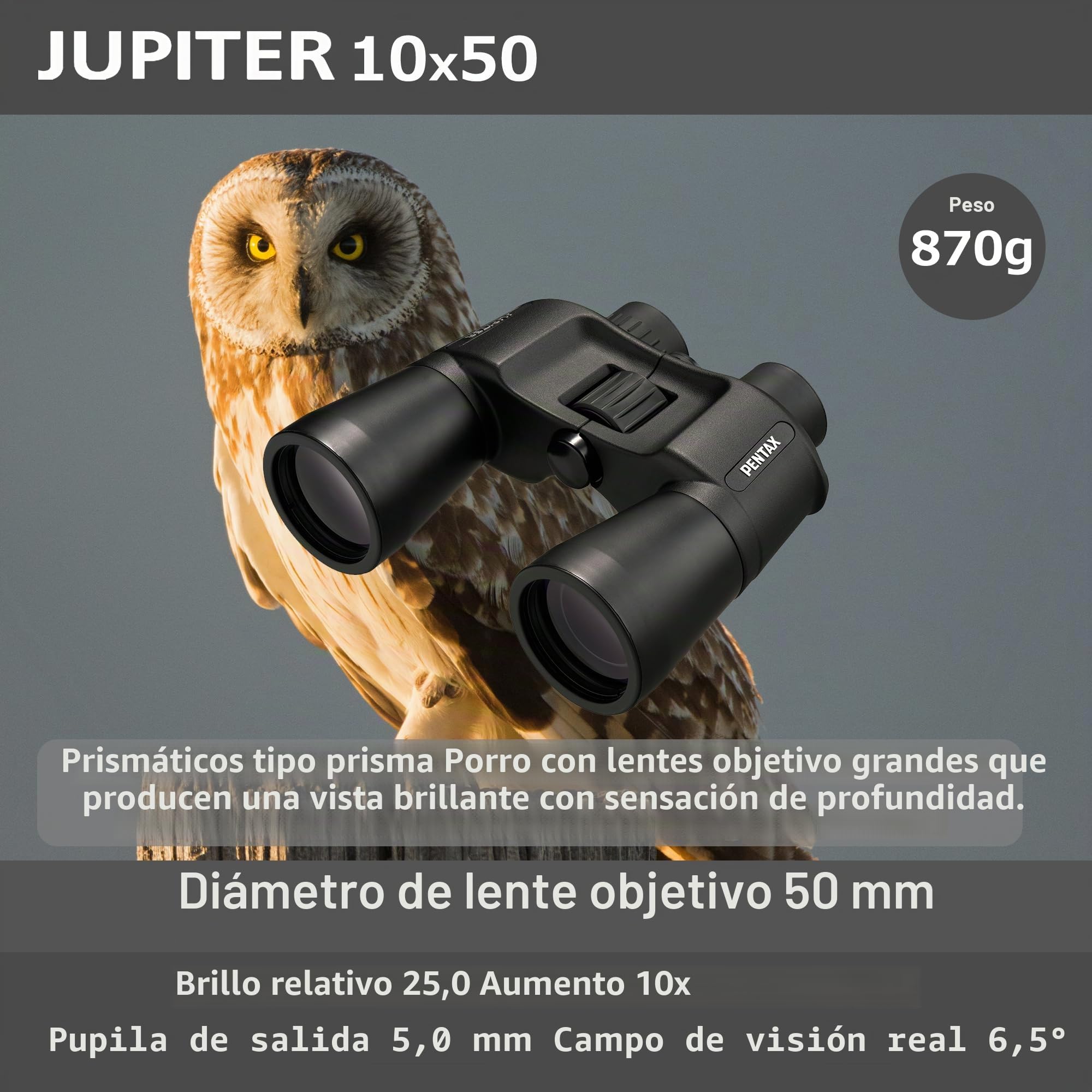 PENTAX Jumelles Jupiter 10x50
