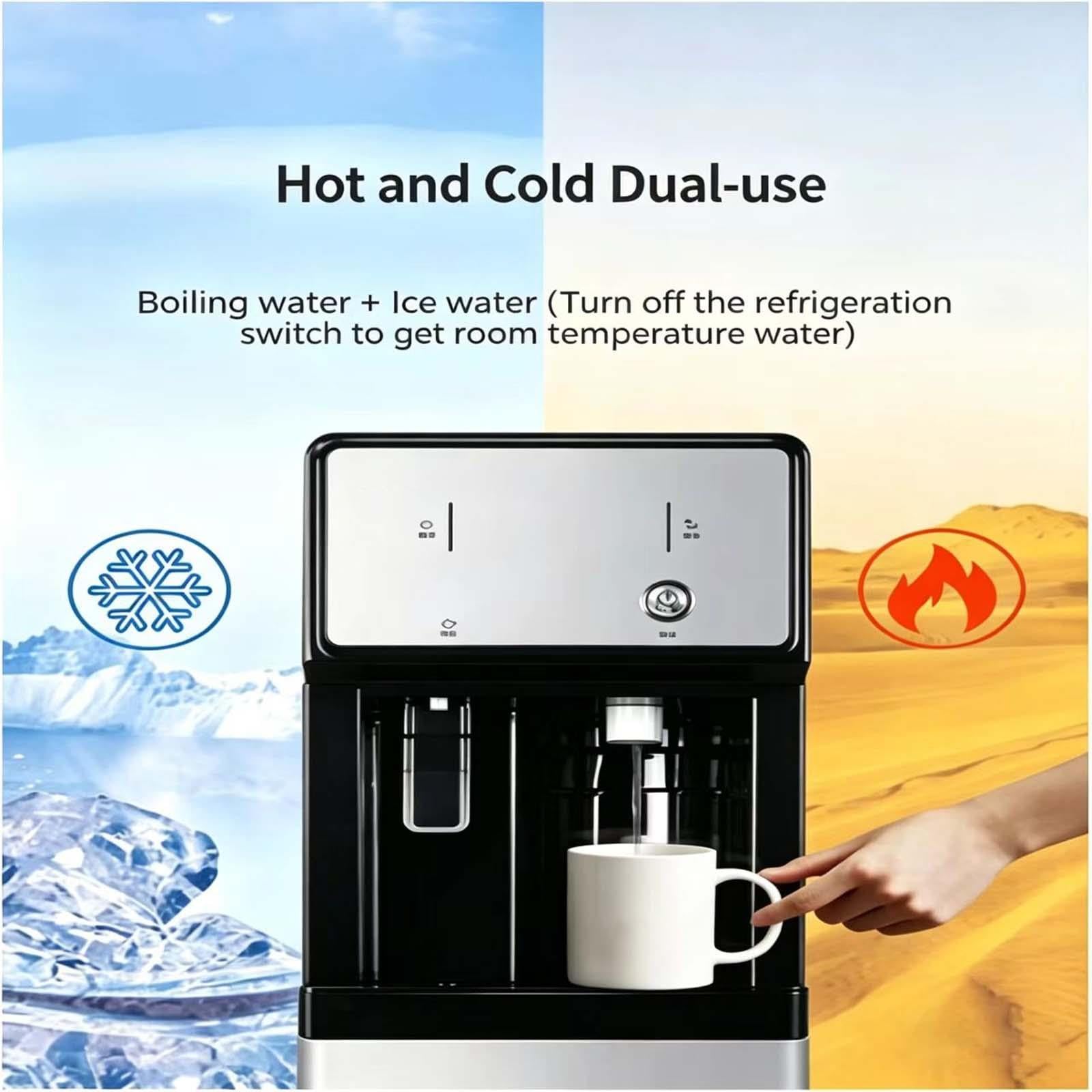 Bodenstehender Wasserspender, 3 Temperatureinstellungen