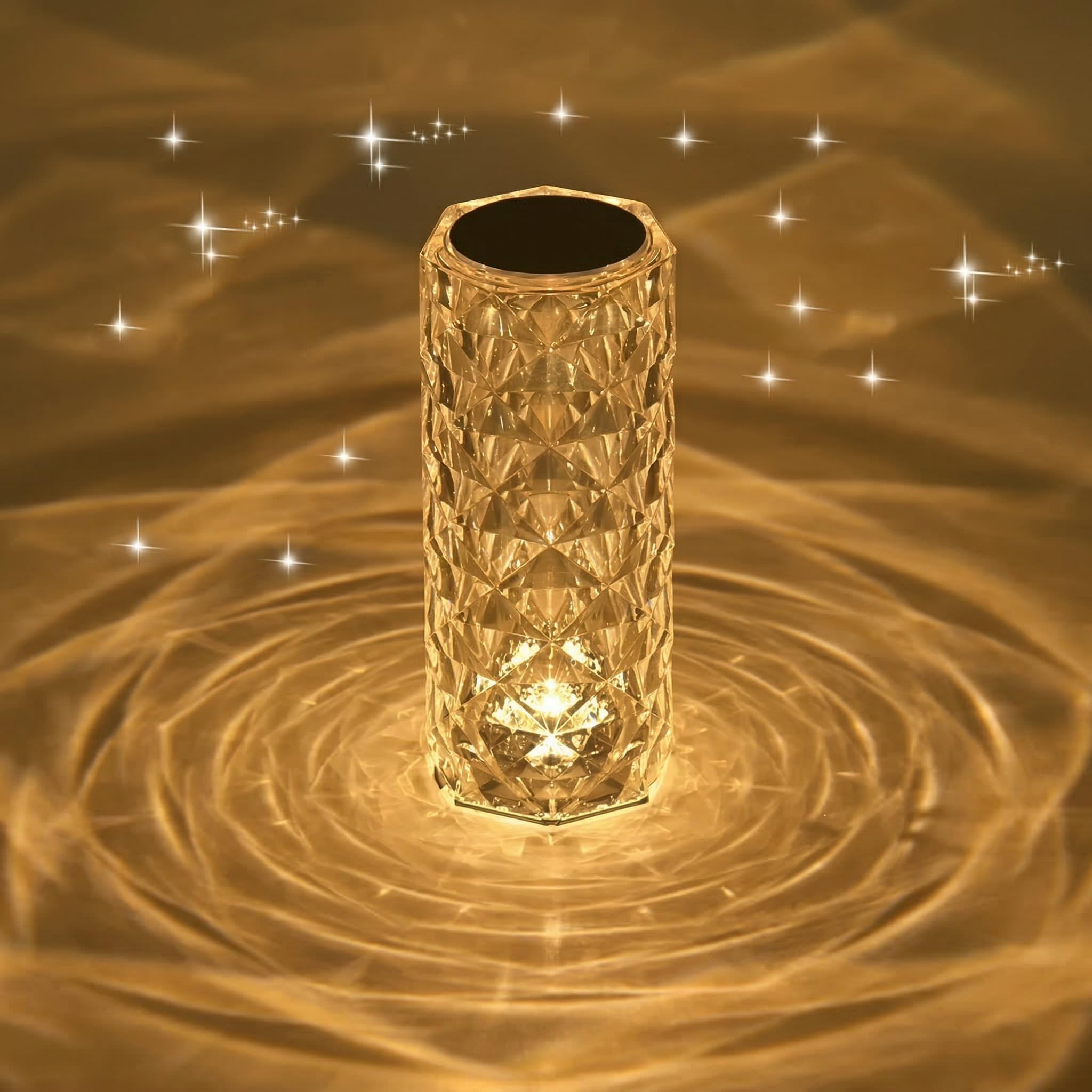 Crystal Table Lamp, 16 RGB Colors, Touch Control, 2000mAh Battery, 10-14 Hours Runtime, 8.5 inch with Remote Control and Brightness Adjustments-image-44
