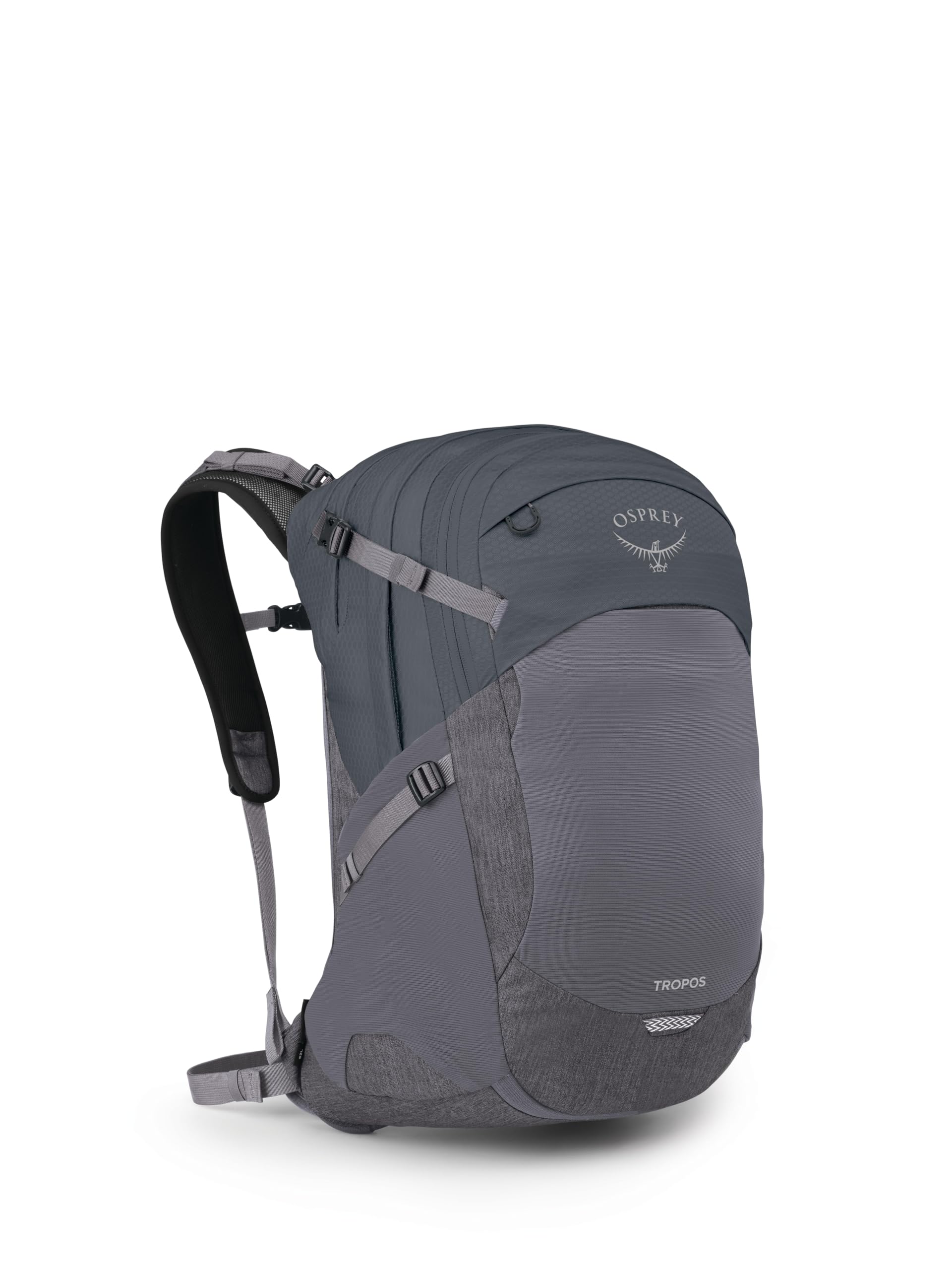 Osprey Tropos Laptop Backpack, Tungsten Soundwave/Grey Heather
