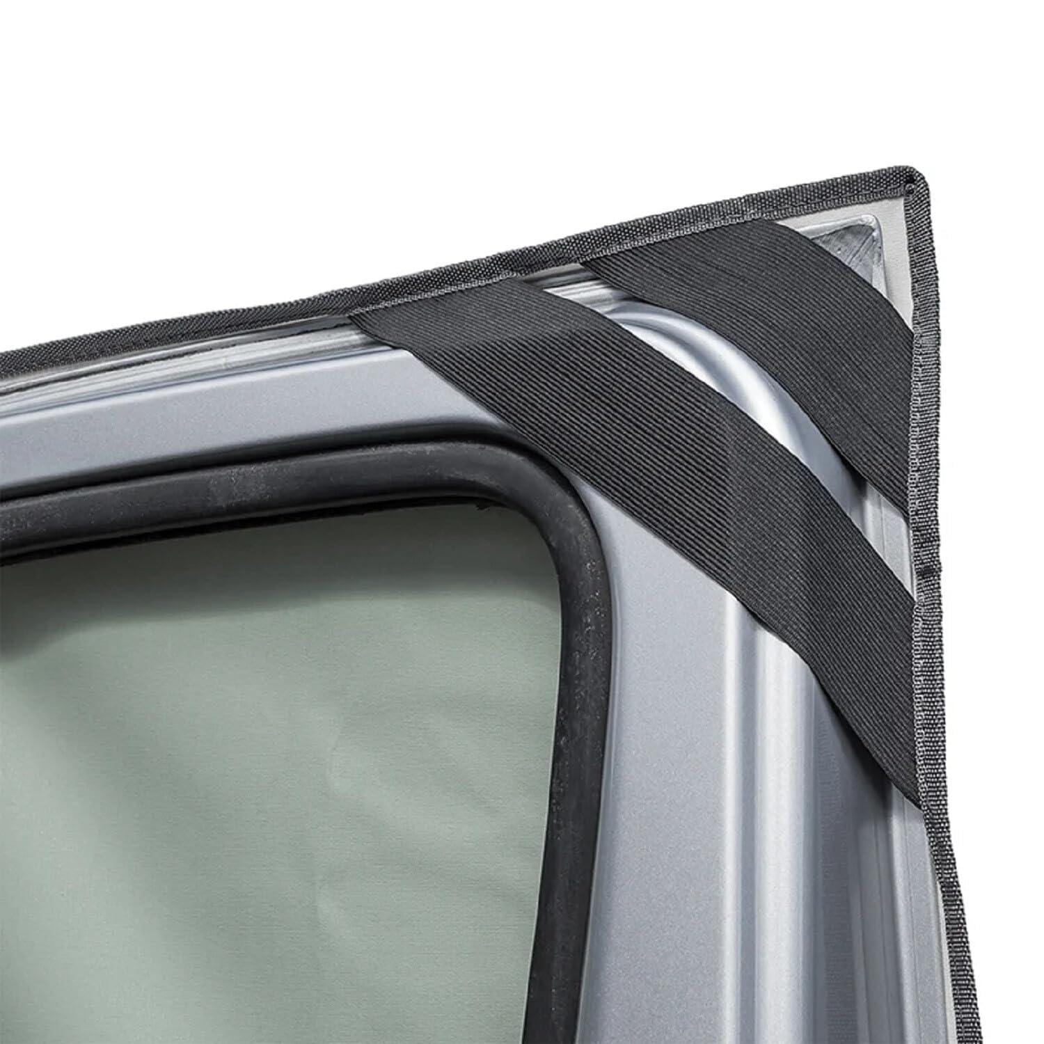 Preiswert&Gut Frontscheibenabdeckung Für Fiat Ducato X250 / Peugeot Boxer / Citroën J5 – Grau Oder Weiß – UV-Schutz, Isolation, Magnetische Befestigung (Weiß)