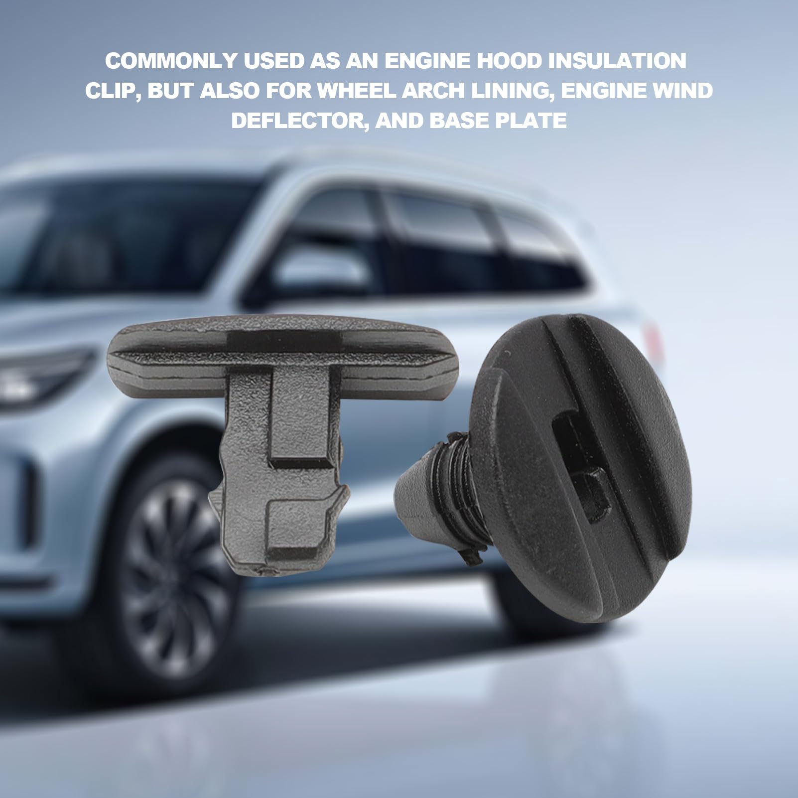 30 Clips De Retención Para Coche - Compatibles Con Citroën, Peugeot 206, 207, 307, 308, Etc.