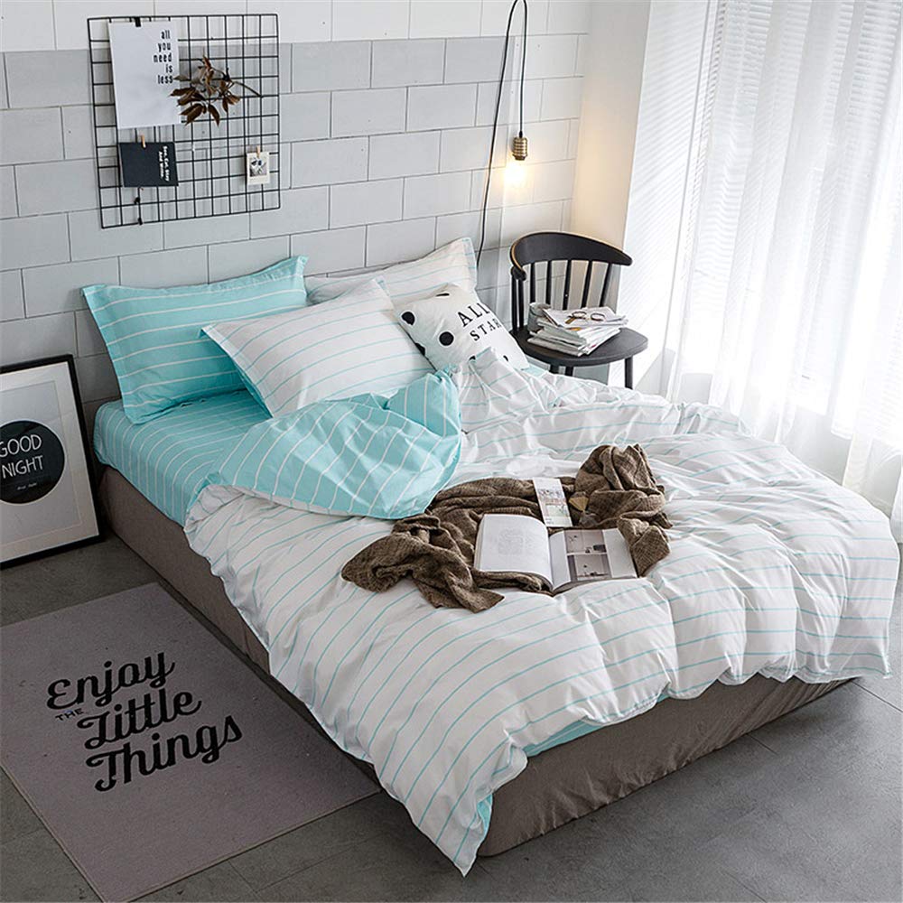 Housse de couette 200x200cm DOTBUY pour une chambre d'amis accueillante et verte