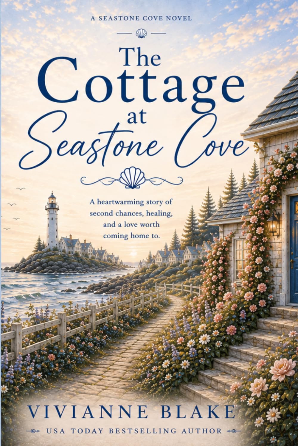 The Cottage at Seastone Cove: A Second Chance Romance Set in a Charming Coastal Town (Seastone Cove Series)