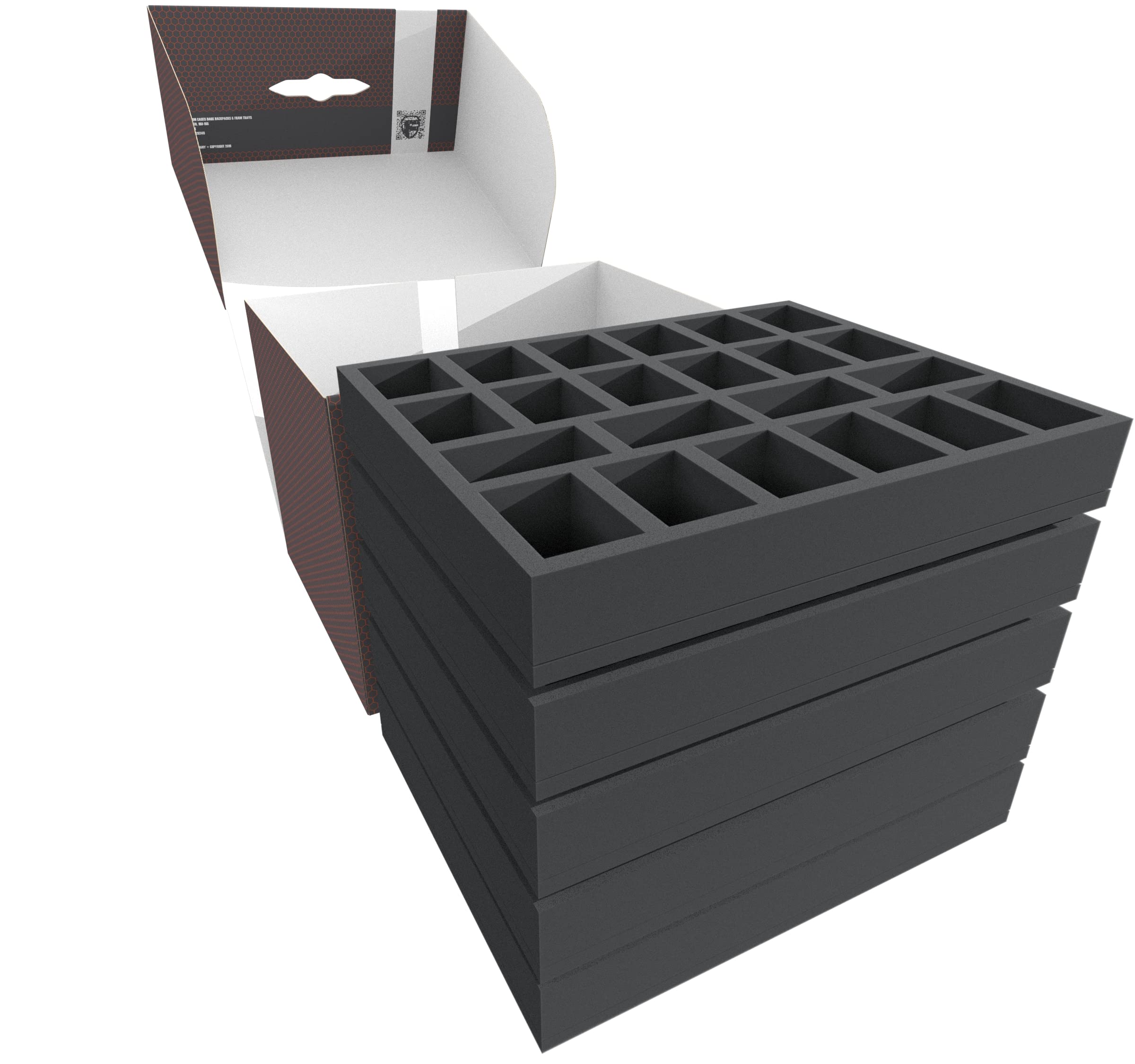 Feldherr Lagerbox FSLB250 für 110 Miniaturen auf 40 mm Base