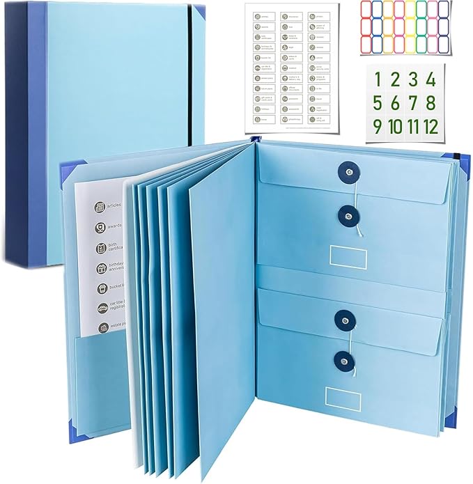 Important Document Organizer Personal Binder