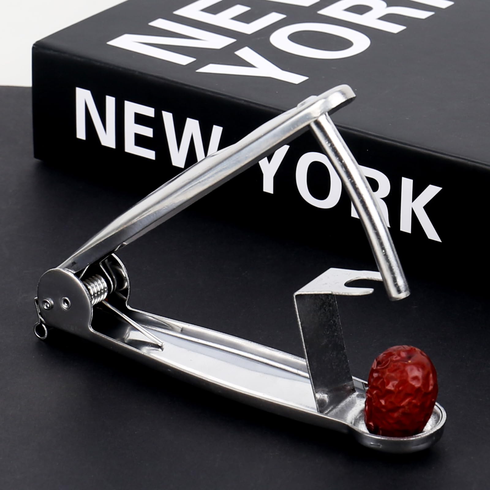 Denocciolatore Per Ciliegie E Olive YYTECH - Acciaio Inox, 13cm, Per Frutta Con Nocciolo