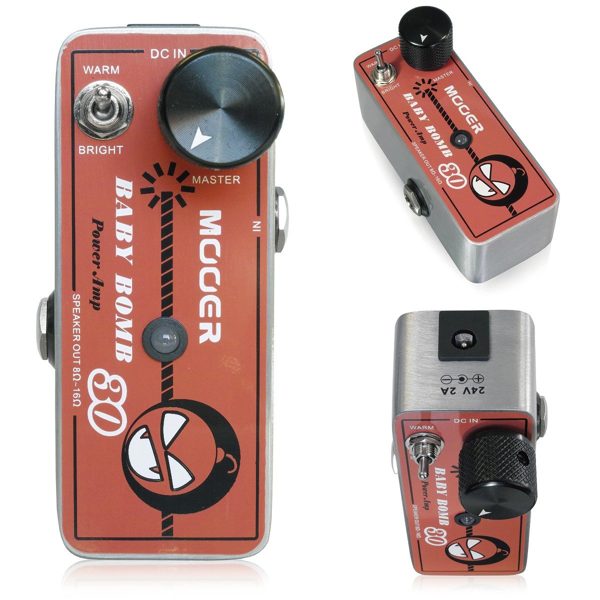 Amazon | Mooer Baby Bomb 30 30W ミニサイズ パワーアンプ | プロ用 