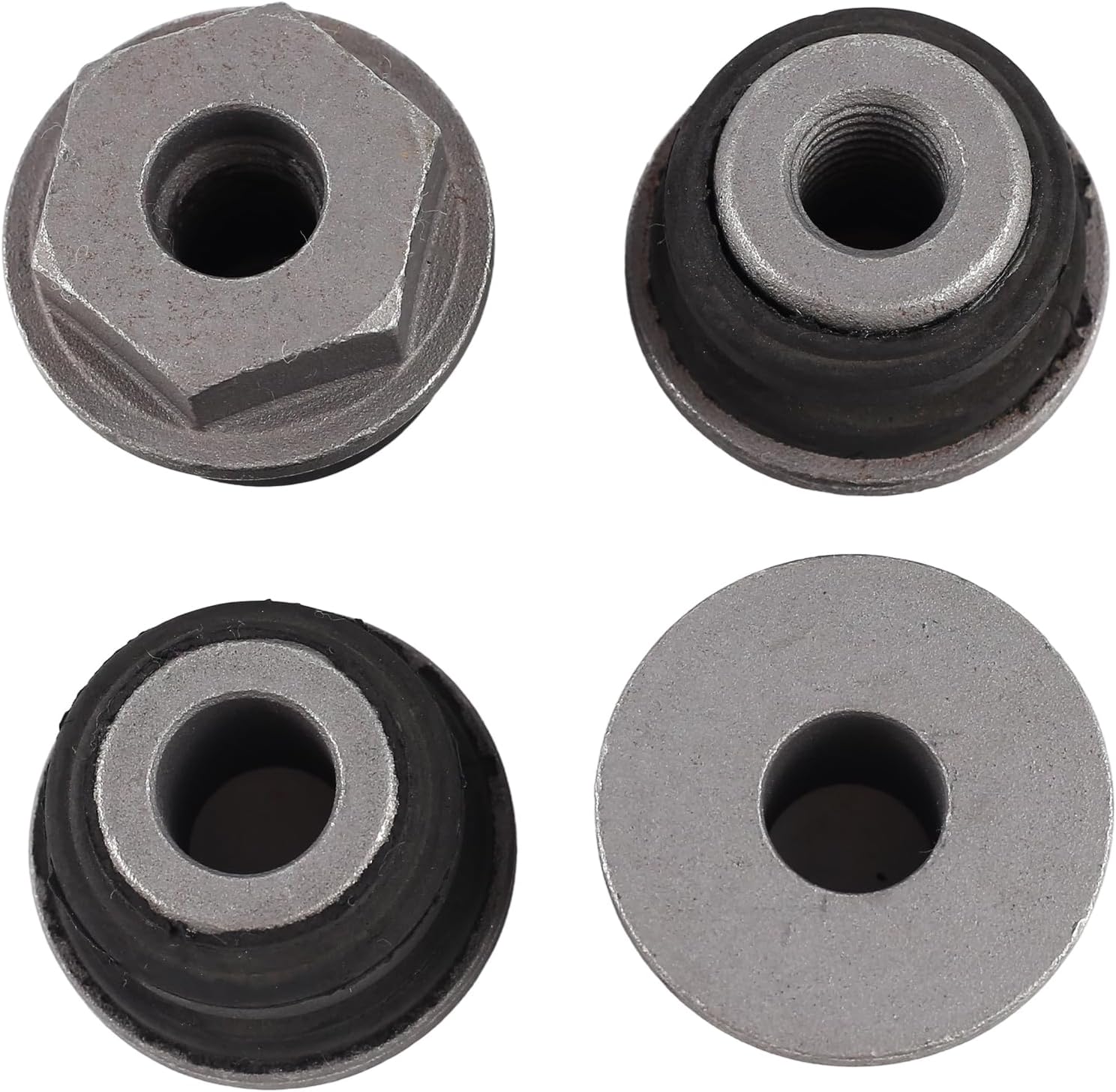 4 Pcs Rack and Pinion Bushing Kit Compatible with Ford Explorer 2012-2015, Flex Taurus 2010-2012, Compatible with Lincoln MKS MKT 2010-2012, AA5Z-3C716-A, AA5Z-3C716-B