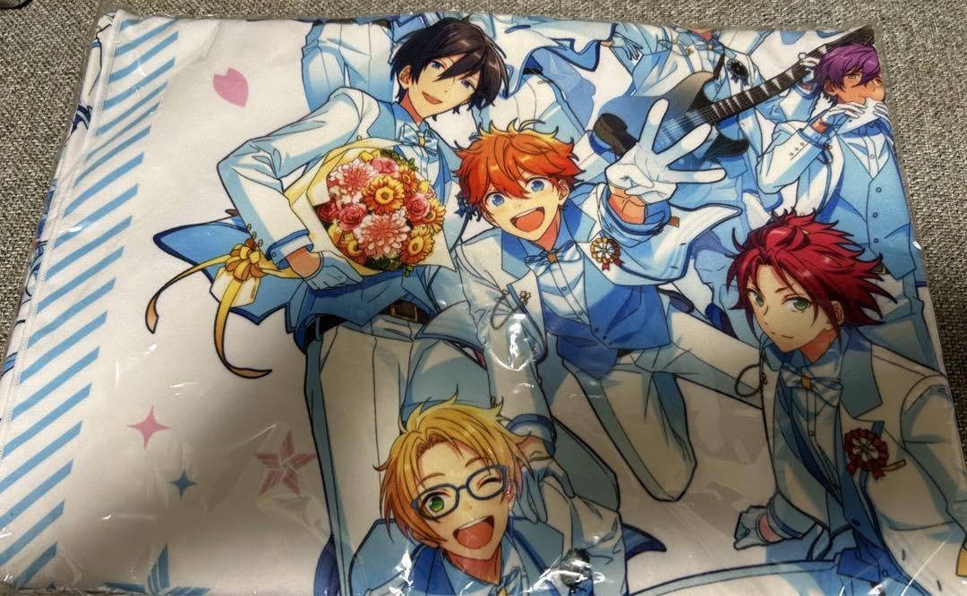 Amazon.co.jp: あんスタ4thAnniversaryファン感謝祭ビッグタオル 