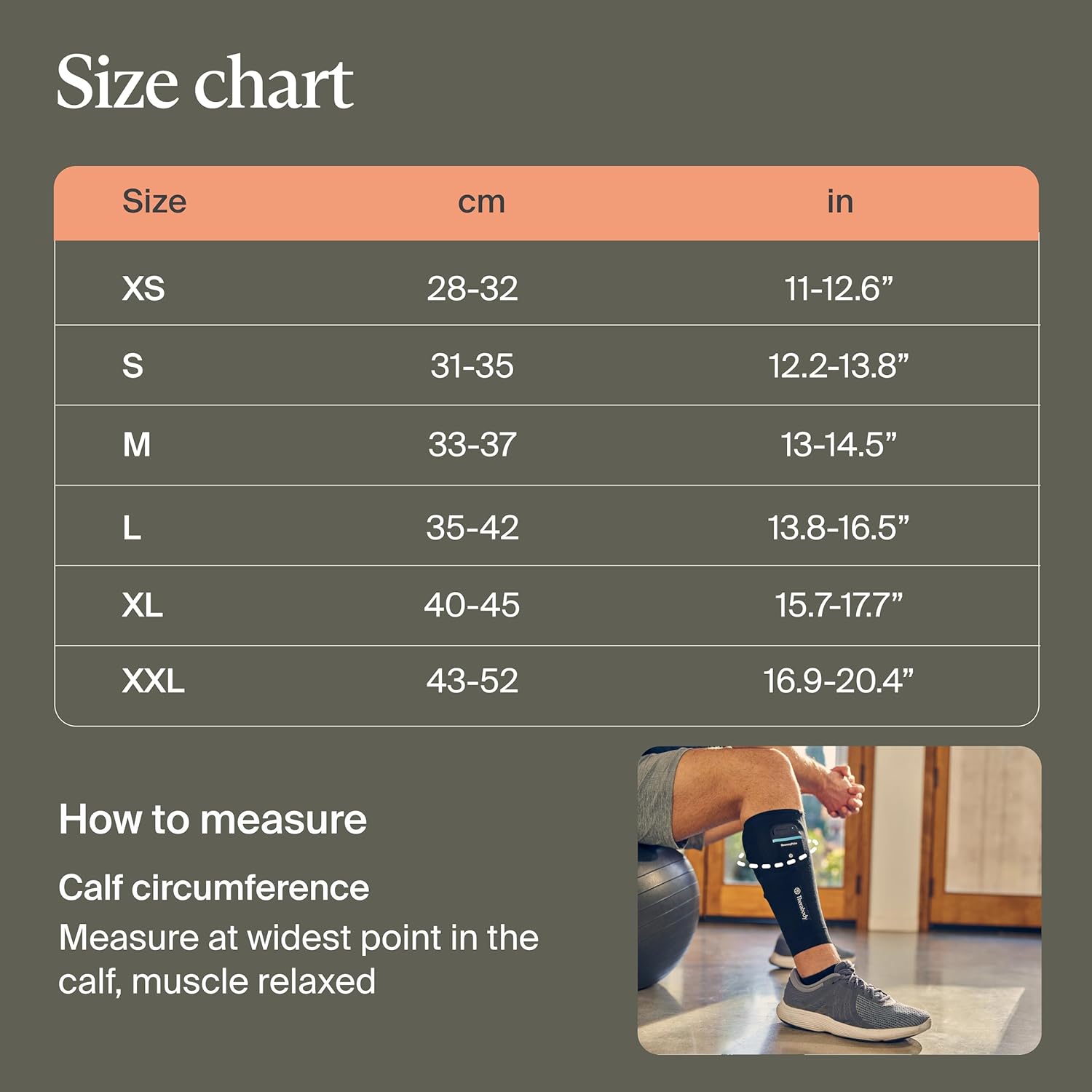 Therabody RecoveryPulse Calf - Compression & Vibration Sleeve for On The Go Relief, Reduce Soreness in Lower Legs, Increase Flexibility, Circulation & Accelerate Recovery (Large) - Image 9