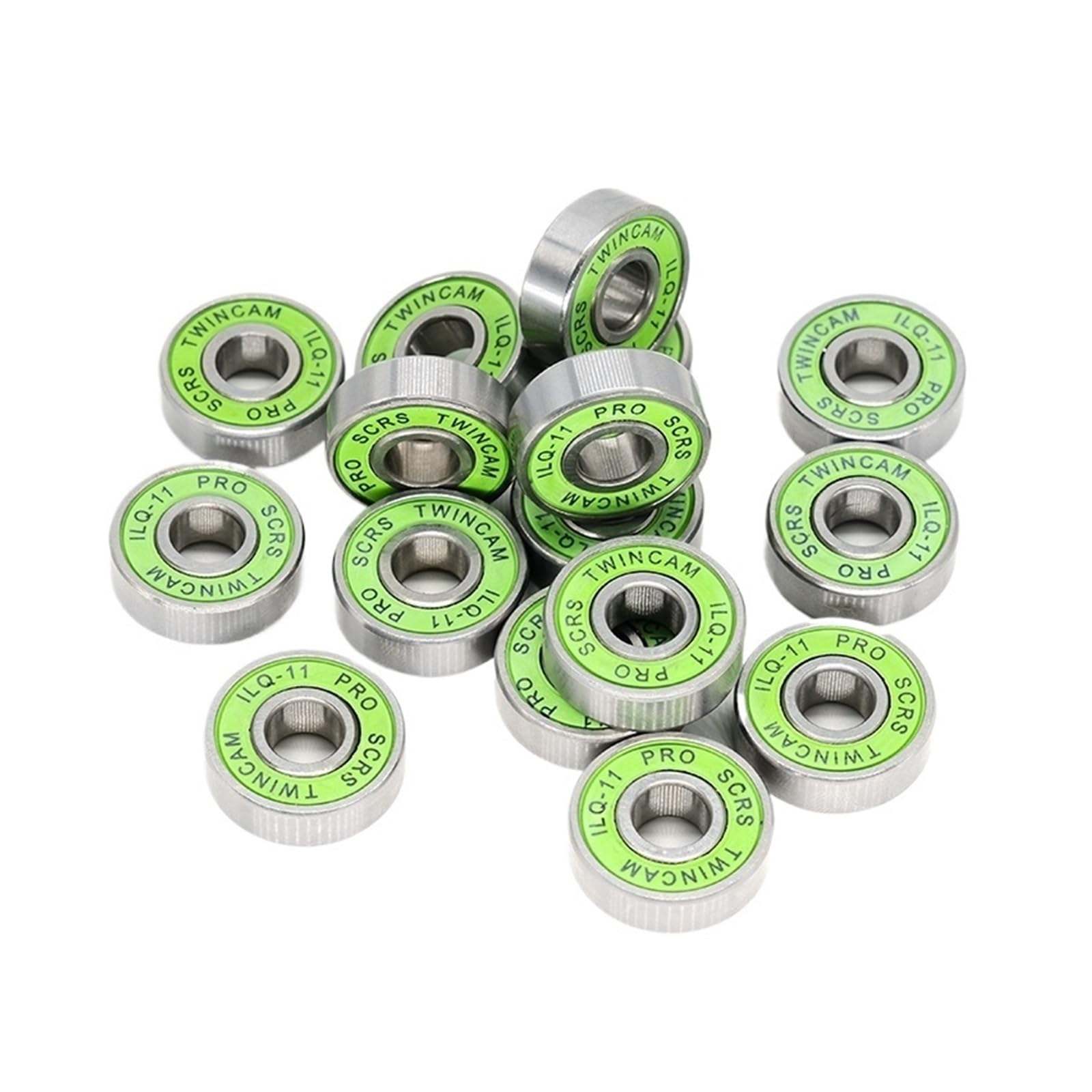 Roulements 608 RS ILQ-11 8x22x7 for Roue de Longboard, Skate et Trottinette en Ligne(8Pcs ILQ-11 Black)