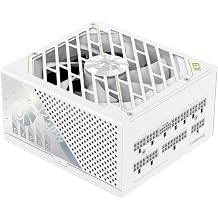 GAMEMAX 1250W 80+ Gold Fully Modular White Power Supply, ATX 3.1 Version with LLC+DCDC Circuit, FullRange 110240V, Ultra Silent 135mm HDB Fan, 105C Mainstream Japanese Capacitors GX PRO 1250G WH