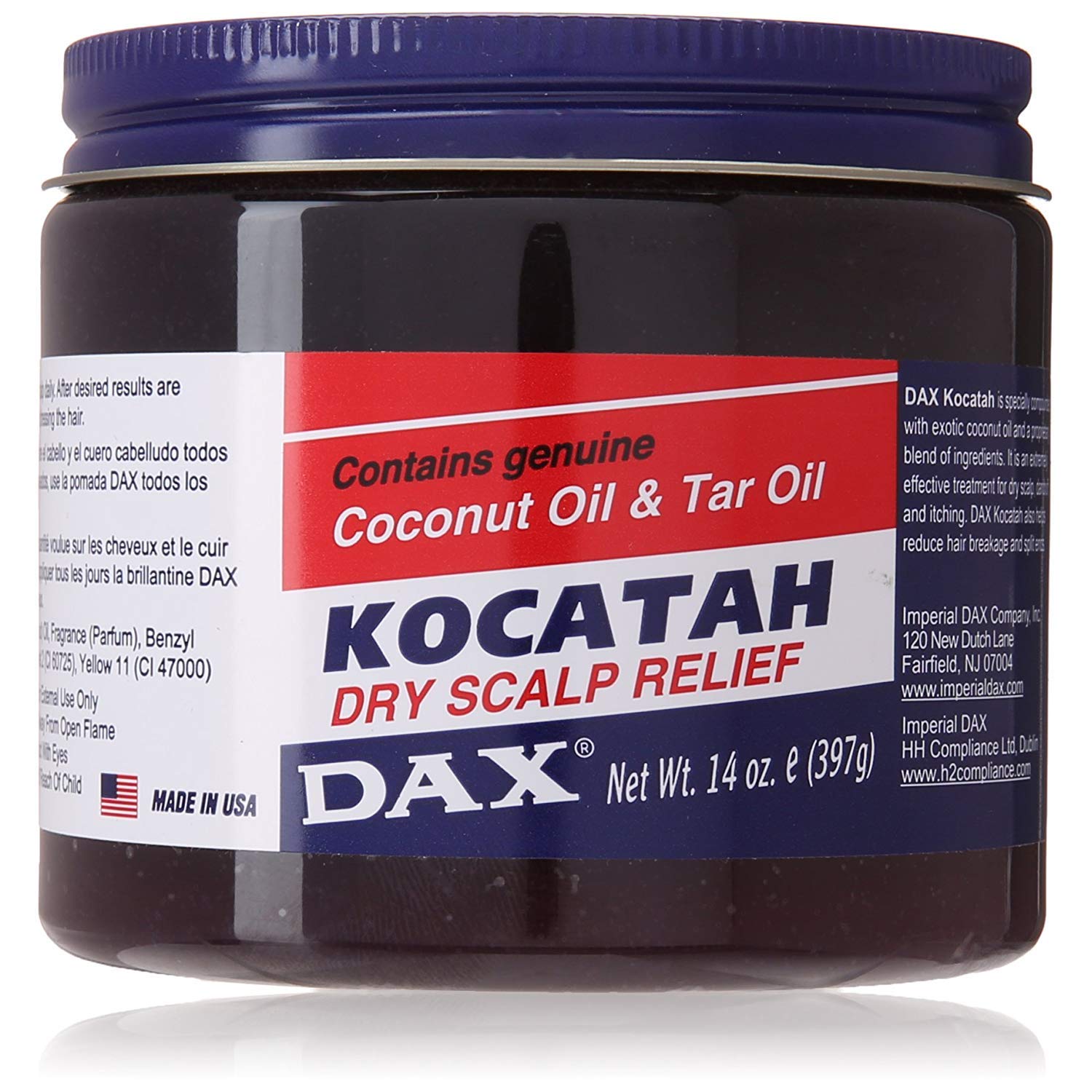 DAXKocatah Dry Scalp Relief 14 oz ( Pack of 2)