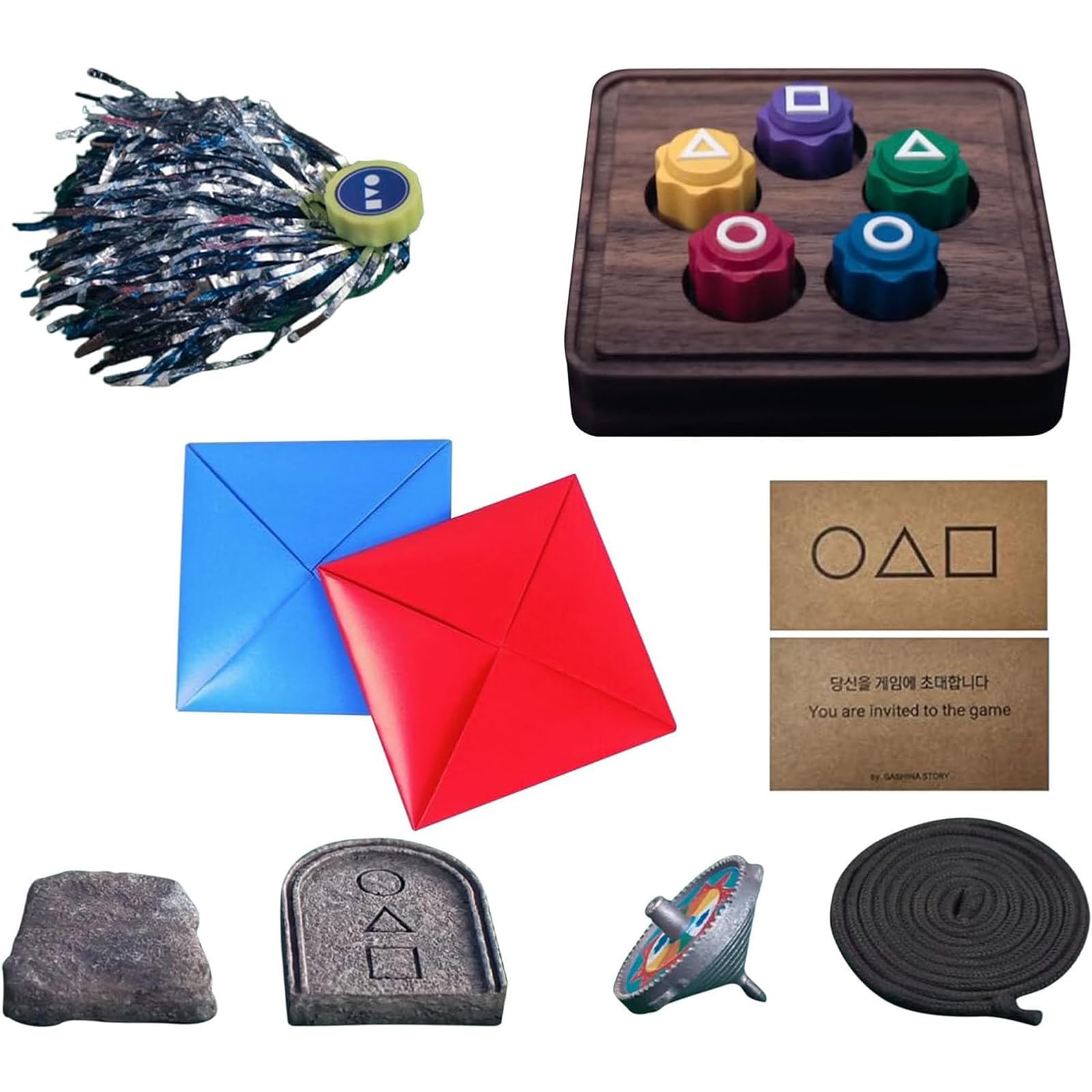 Gonggi Juego Tradicional Coreano de Piedras Jack Gonggi (E-8 Unidades)