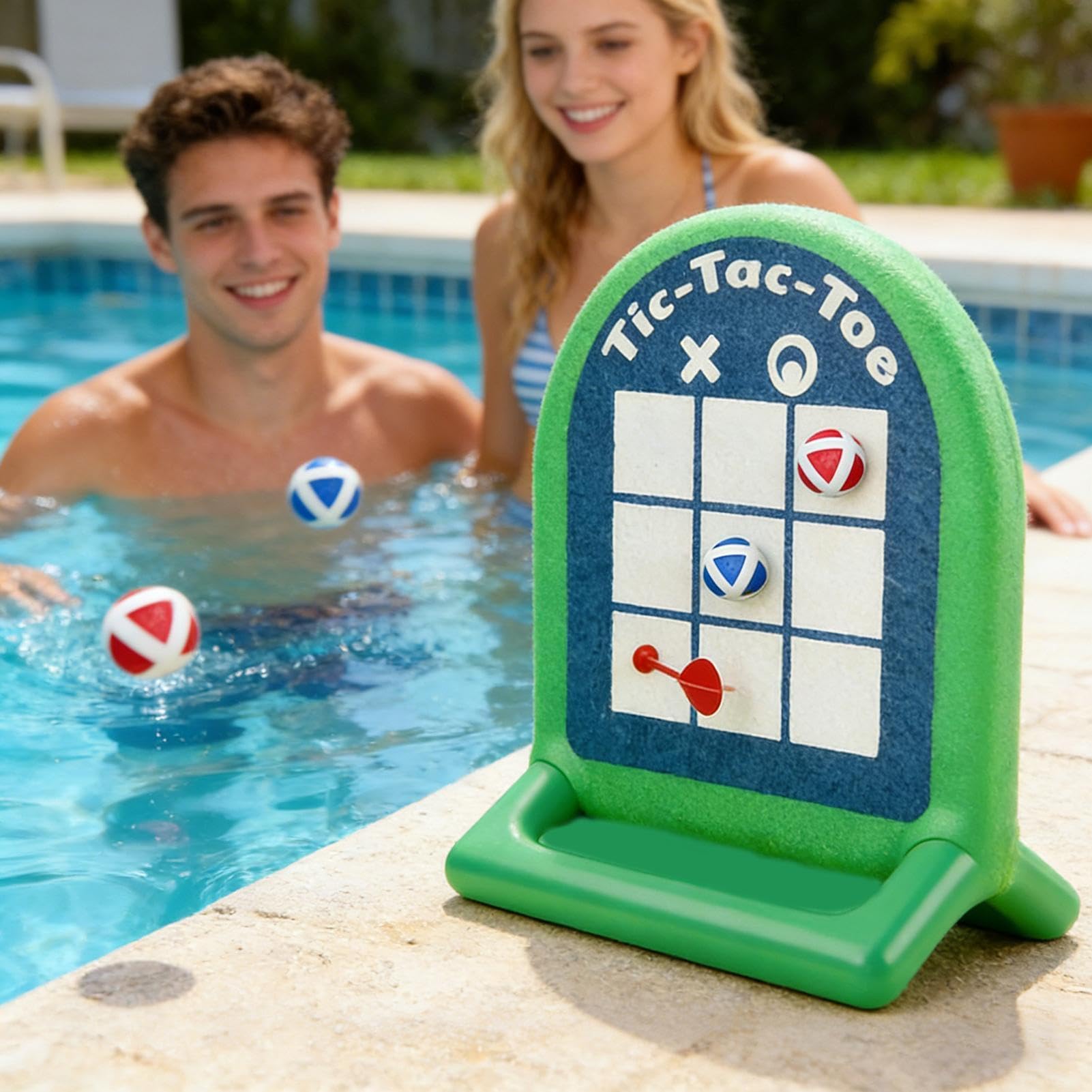 Aufblasbares Dartscheiben-Set für Terrasse, interaktiver Riese, schwimmend im Wasser, aufblasbare Karnevalsspiele für Gärtner-Darts, für Kinder und Erwachsene, Hinterhof, Rasen und Pool im Freien