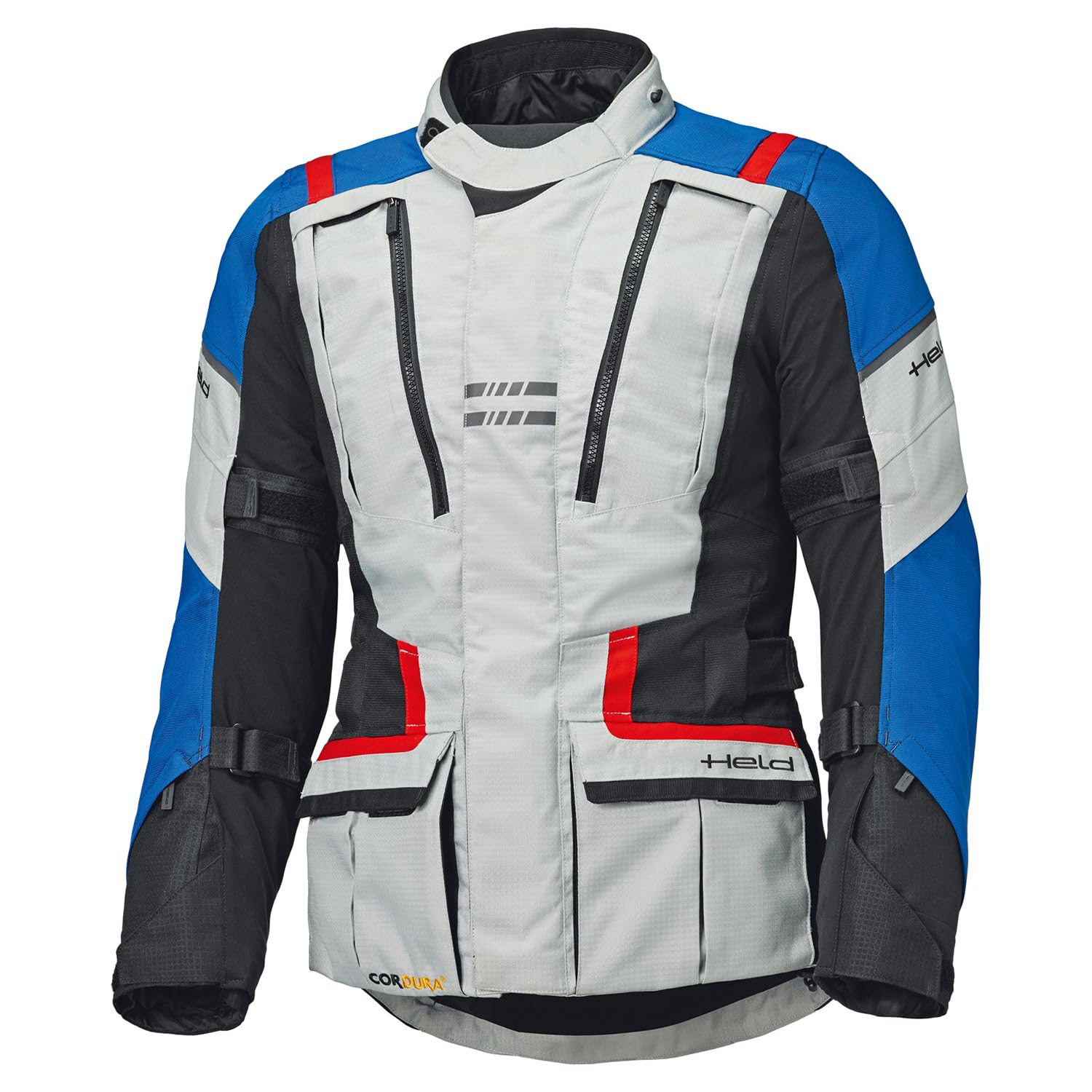 Held Hakuna Matata 3 Top Adventure Touring Motorrad Jacke Herren Wasserdicht - Textil Motorradjacke mit Protektoren D3o T5 Level 2 - CE Schutzkleidung Klasse AA