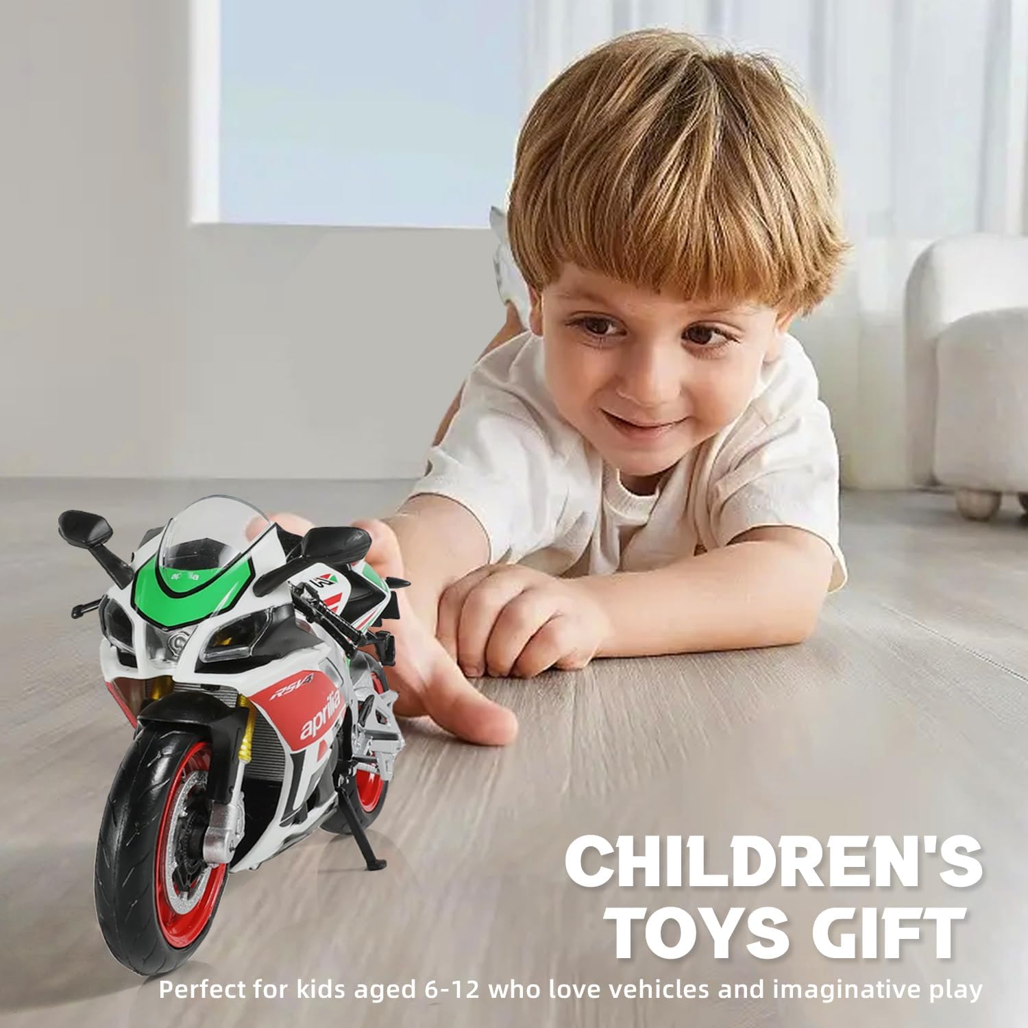 Risopen Aprilia RSV4 RR1000 Motorcycle Model - Diecast -4