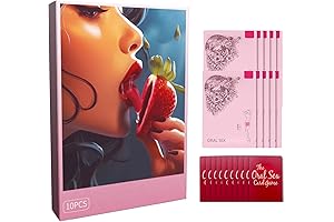 Ultra-Thin Latex Sheet for Oral Sex and Position Card Set