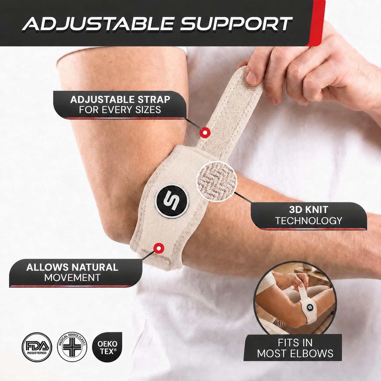 Sleeve Stars Elbow Brace