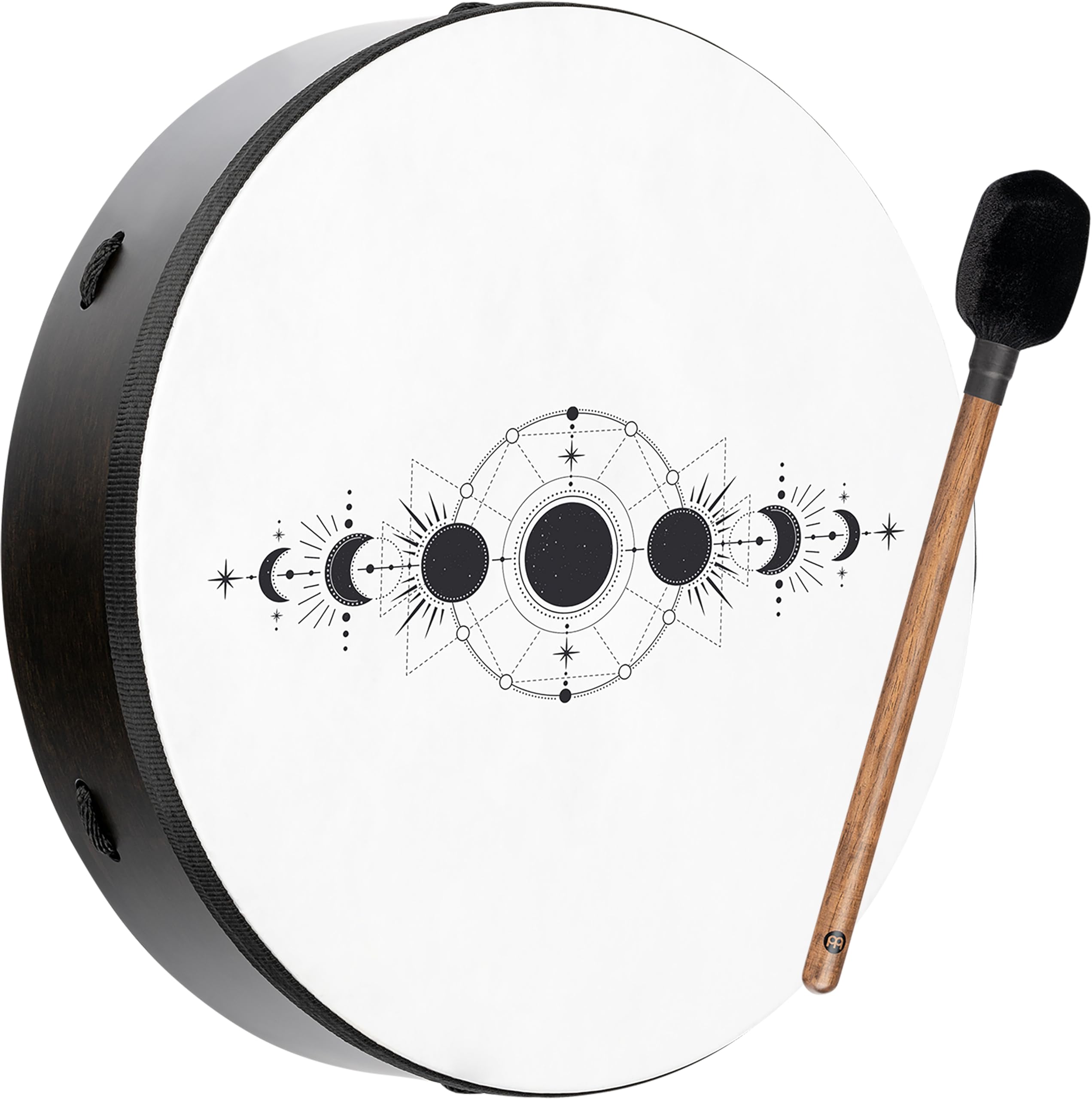 Meinl Sonic Energy 16" Ritual Shaman Frame Drum with Mallet For Meditation, Sound Healing Therapy, ASMR, Yoga