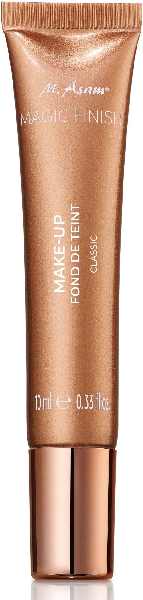 Magic Finish Make-Up Mousse Sample (Tube 10 Ml) - 4-In-1 Primer, Make-Up, Powder & Concealer, Natural Light Foundation For All Skin Types, Vegan