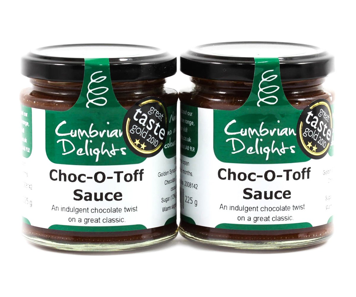 Cumbrian Delights Choc-O-Toff Sauce 225 g (Pack of 2)