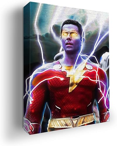 Miniatura 117 de Flassh by Mavis Print: decoración de pared de 18 x 24 pulgadas de DC Comics | Arte de pared impreso en HD y enmarcado de madera | Decoración de