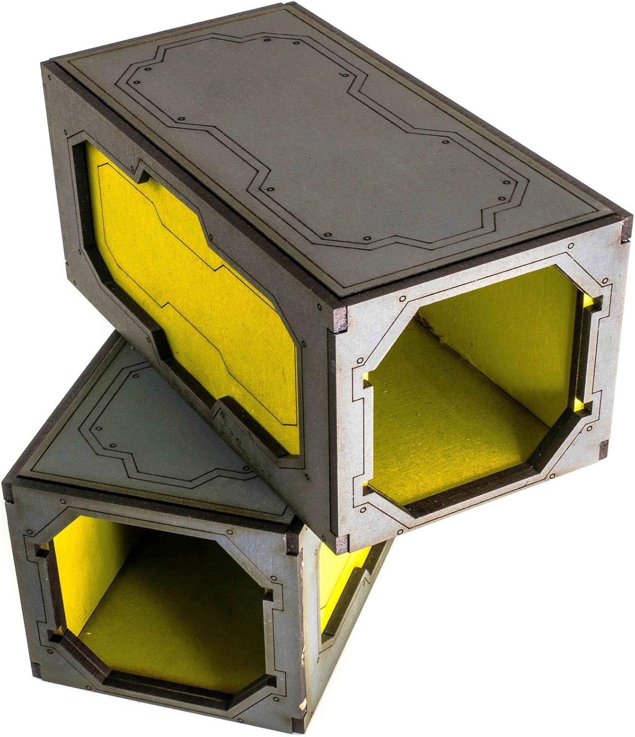 Amazon.com: War World Gaming Industry of War Shipping Containers (Set ...