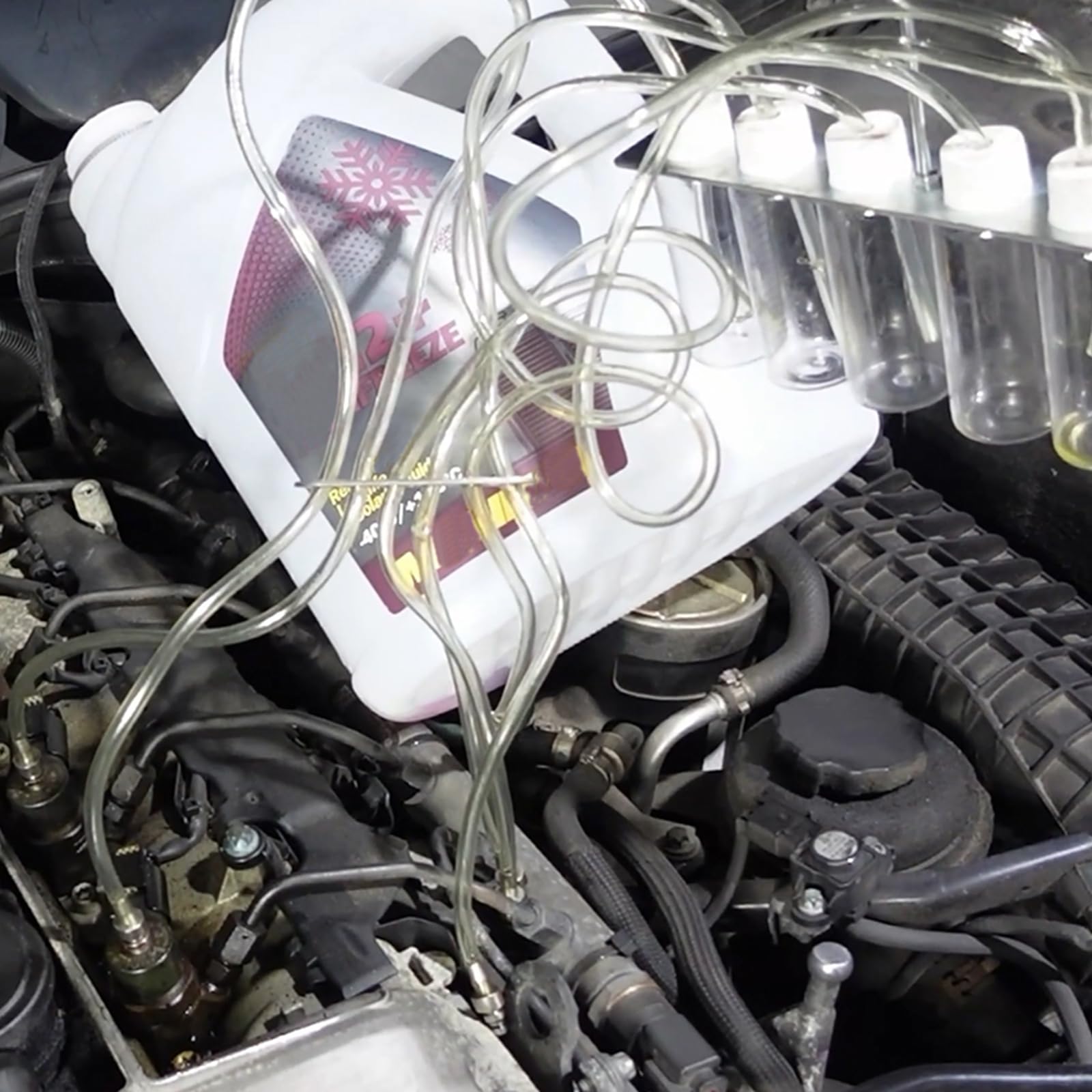 CCLIFE Common Rail Retroceso cantidades Medidor Comprobador Tester Diesel CDI Mercedes