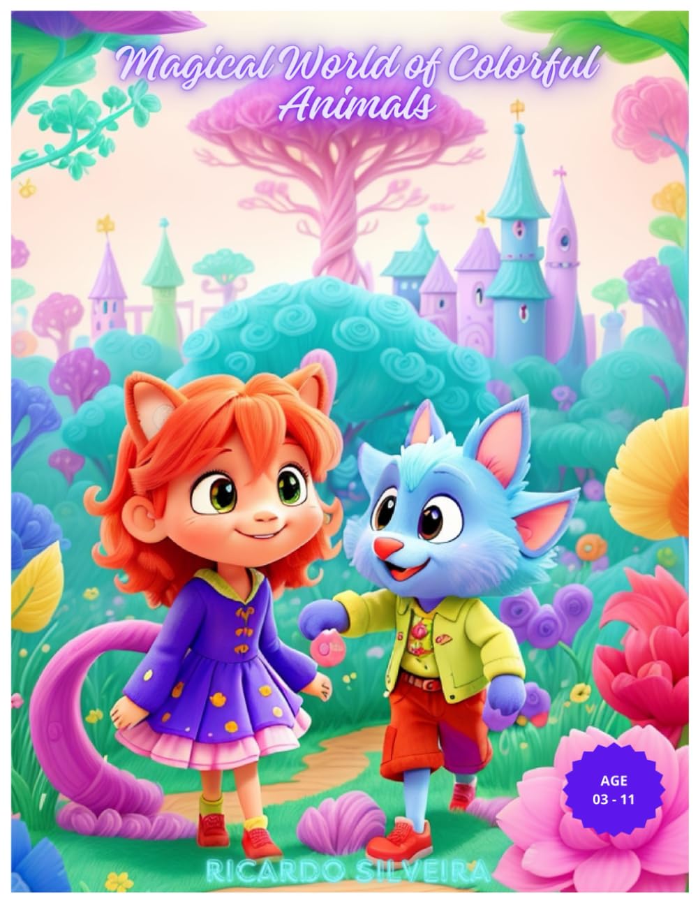 Magical World of Colorful Animals