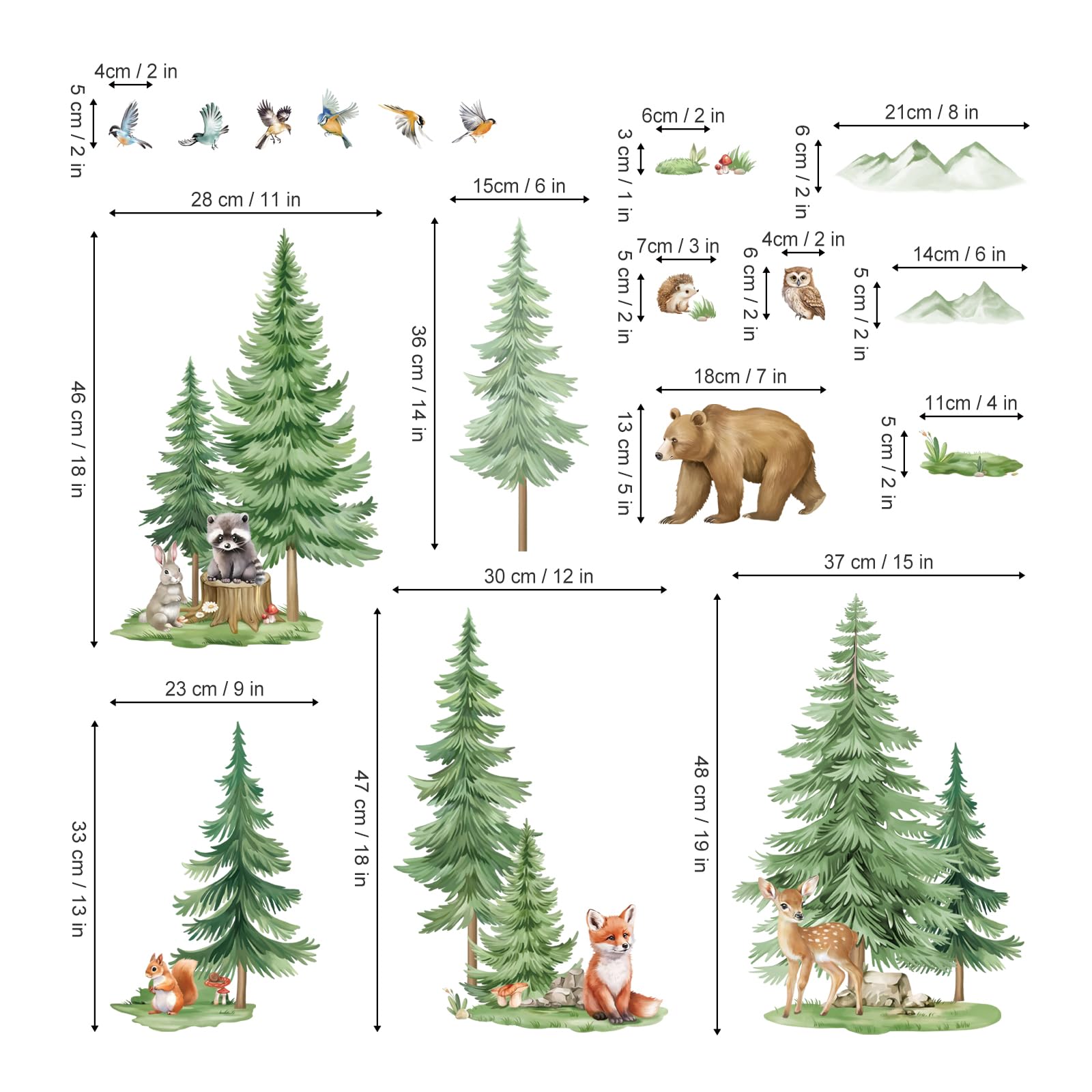 wondever Raamstickers, lente, zomer, kinderen, dieren