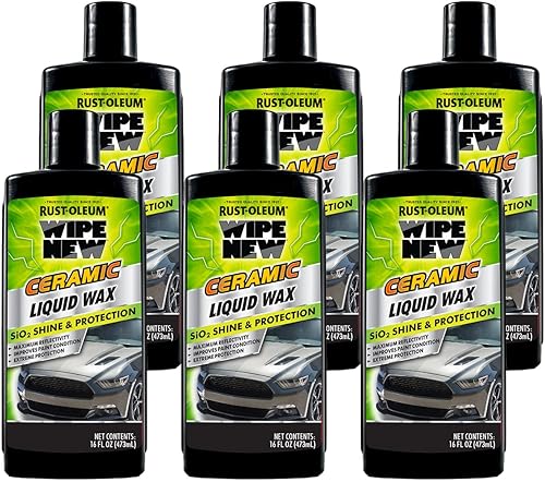 Miniatura 5 de Wipe New Rust-Oleum 381385 - Cera líquida de cerámica, 16 onzas
