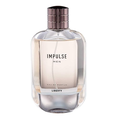 Liberty Perfumes para hombres, perfume Impulse de 3.4 oz de larga duración, fragancia cítrica de lujo y picante para hombres, perfume en aerosol