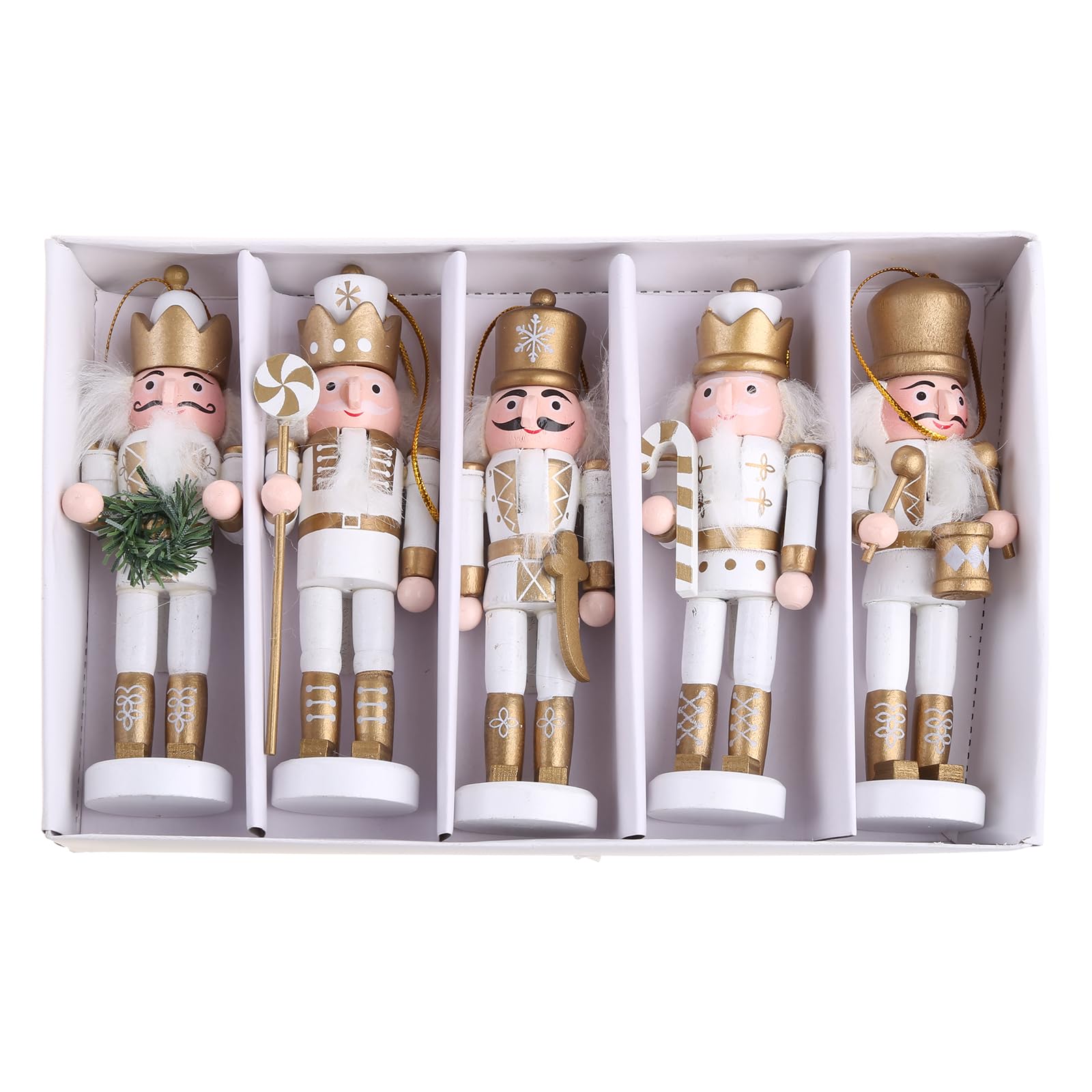 Ornements de Noël enfants - 5 pièces aux finitions soignées