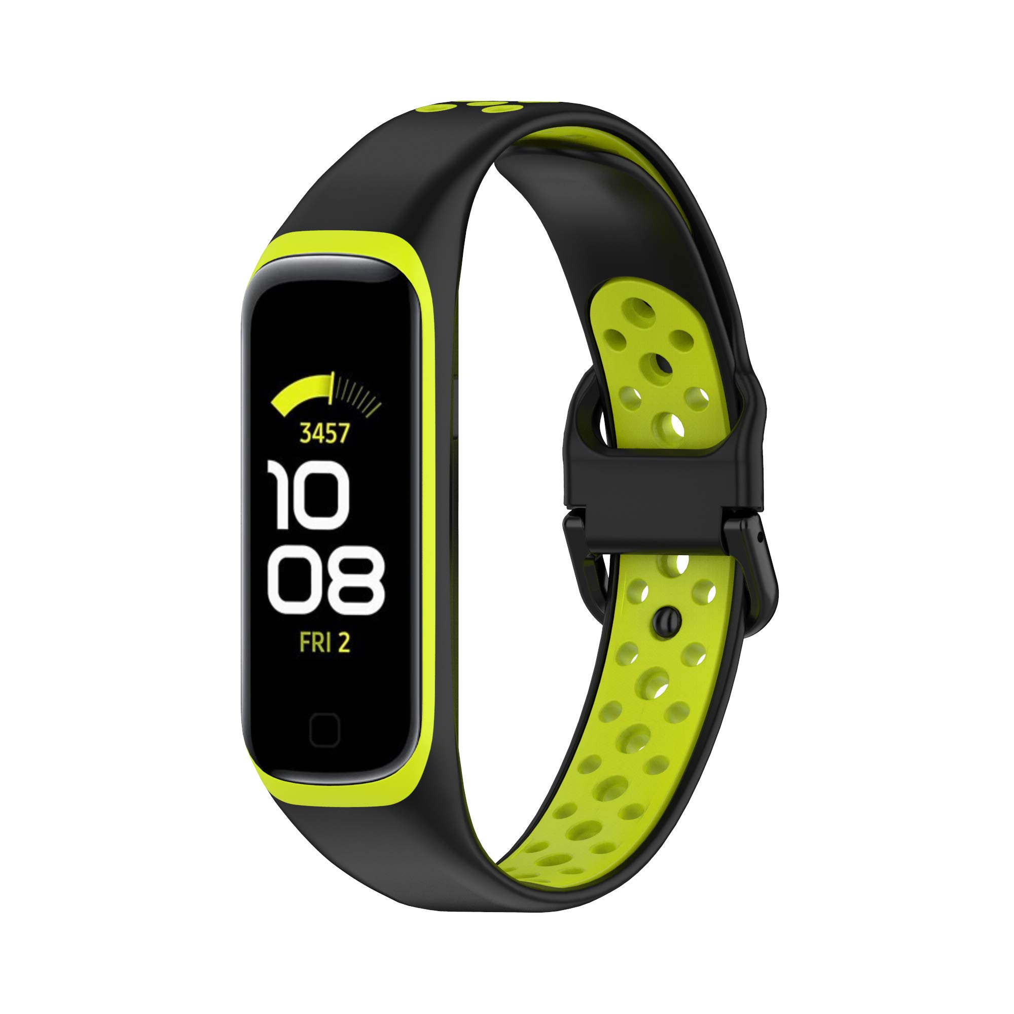Band Compatible with Samsung Galaxy Fit 2 Silicone Band Breathable Wristband Replacement Bracelet Strap Sport Band for Galaxy Fit 2 Fitness Tracker-image-22