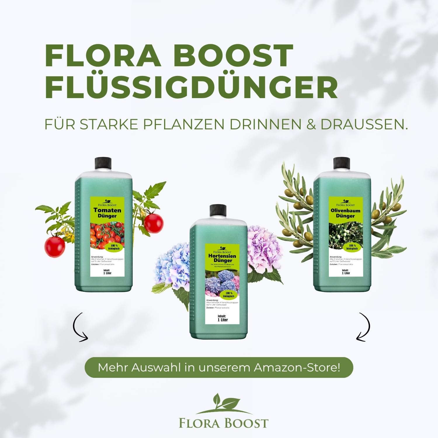 Flora Boost Mykorrhiza Bioaktivator Granulat 2,5 Liter I Natürlicher Bodenaktivator mit Mykorrhiza Pilzen & Lava-Granulat I Für starkes Wurzelwachstum, bessere Nährstoffaufnahme & gesunde Pflanzen