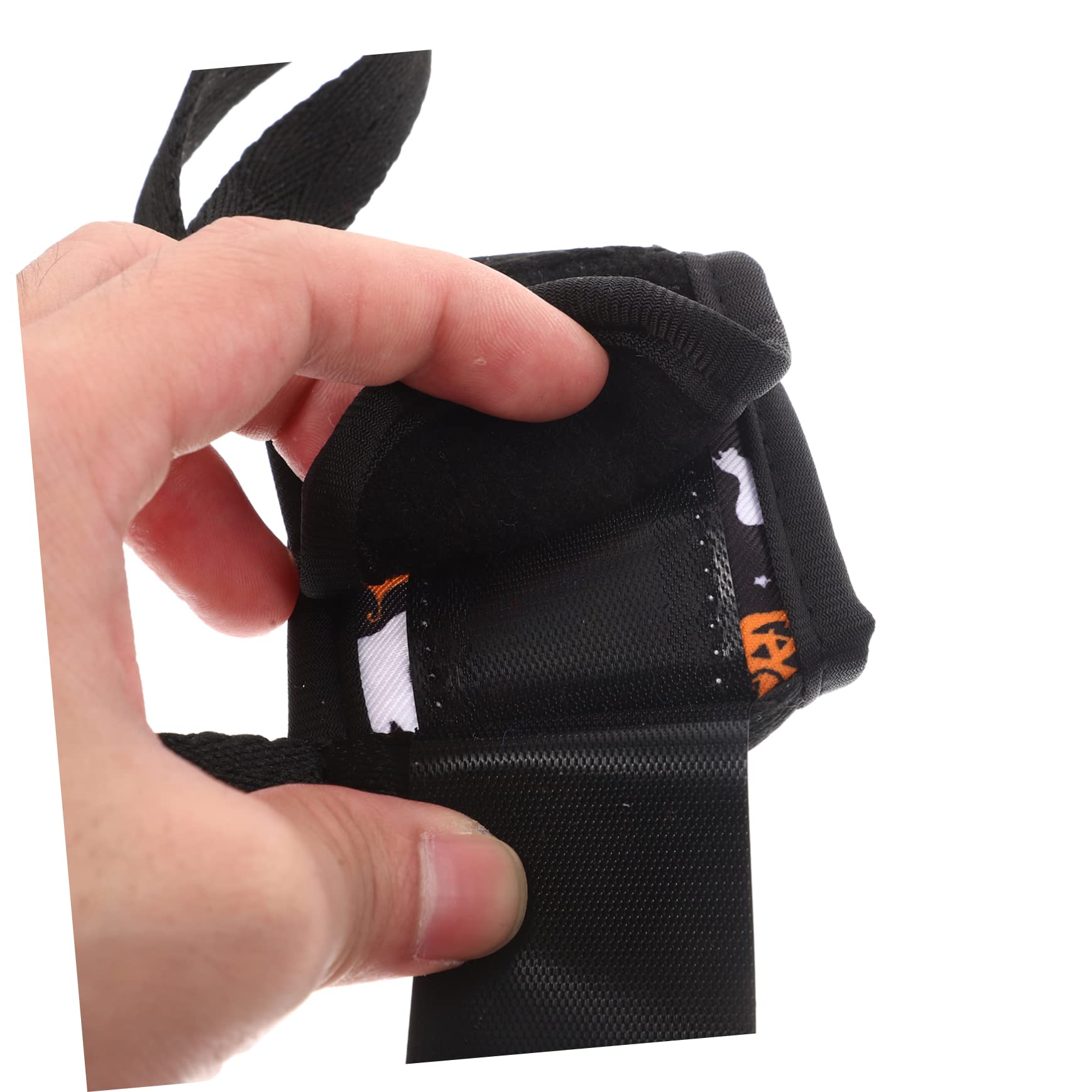 FRCOLOR 5pièces Muselière Réglable Nylon pour Chiens Bouche Respirante Et Confortable pour Extérieur Imprimé