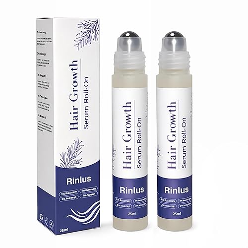 Rollo de suero para el crecimiento del cabello, 3% romero, 6% aceite de batana, 3% redensyl y 2% nuevamente, sin enjuague, absorción rápida, para