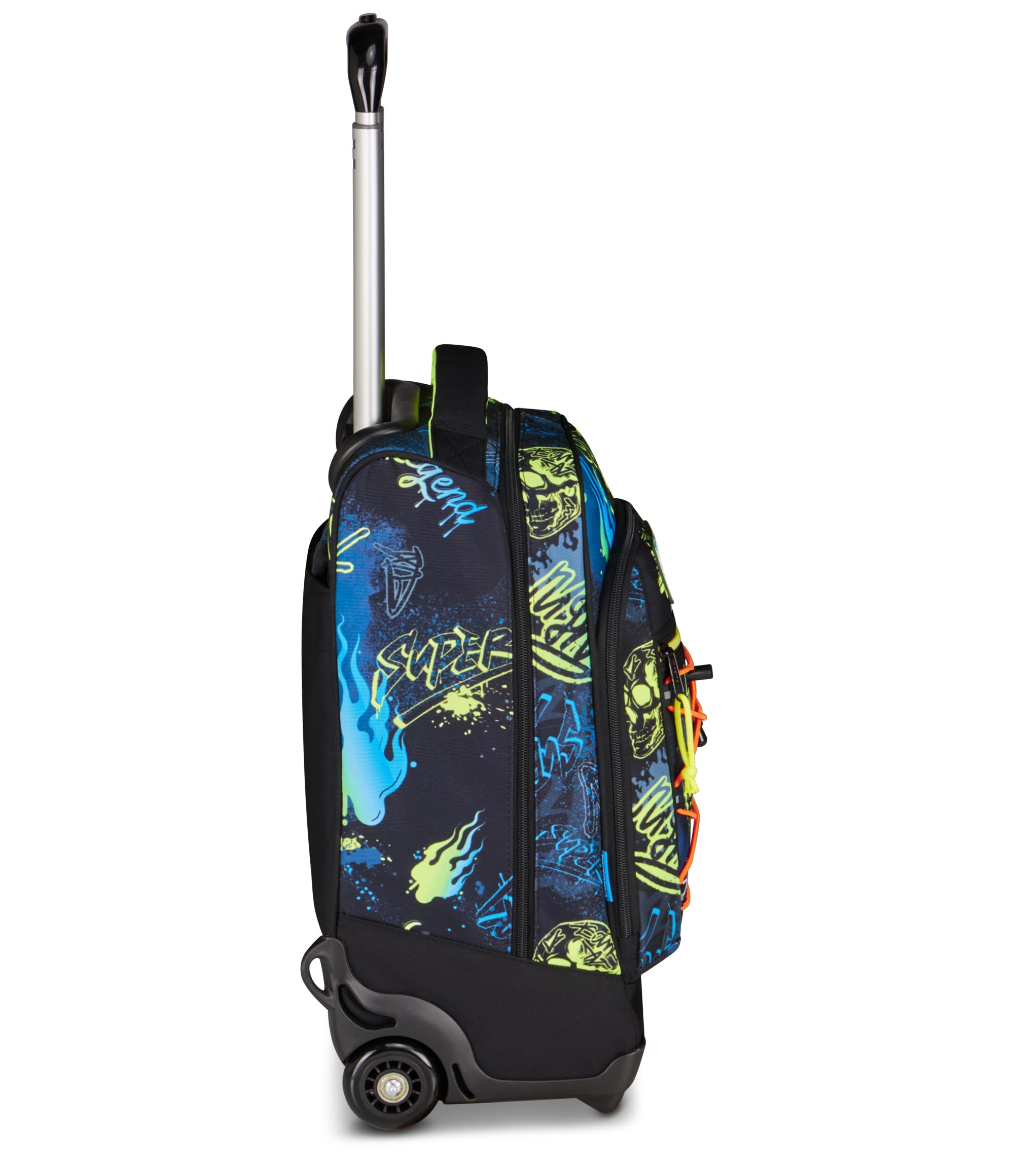 Mitama Zaino Trolley M-Power UrbanEvo, Spallacci a scomparsa, Bambini e Bambine, Tasca Porta Borraccia, Doppio uso, Maxi Capienza, blu