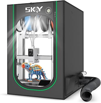 3D Printer Tent Enclosure for Anycubic Kobra X 21.65x26.77x29.53In
