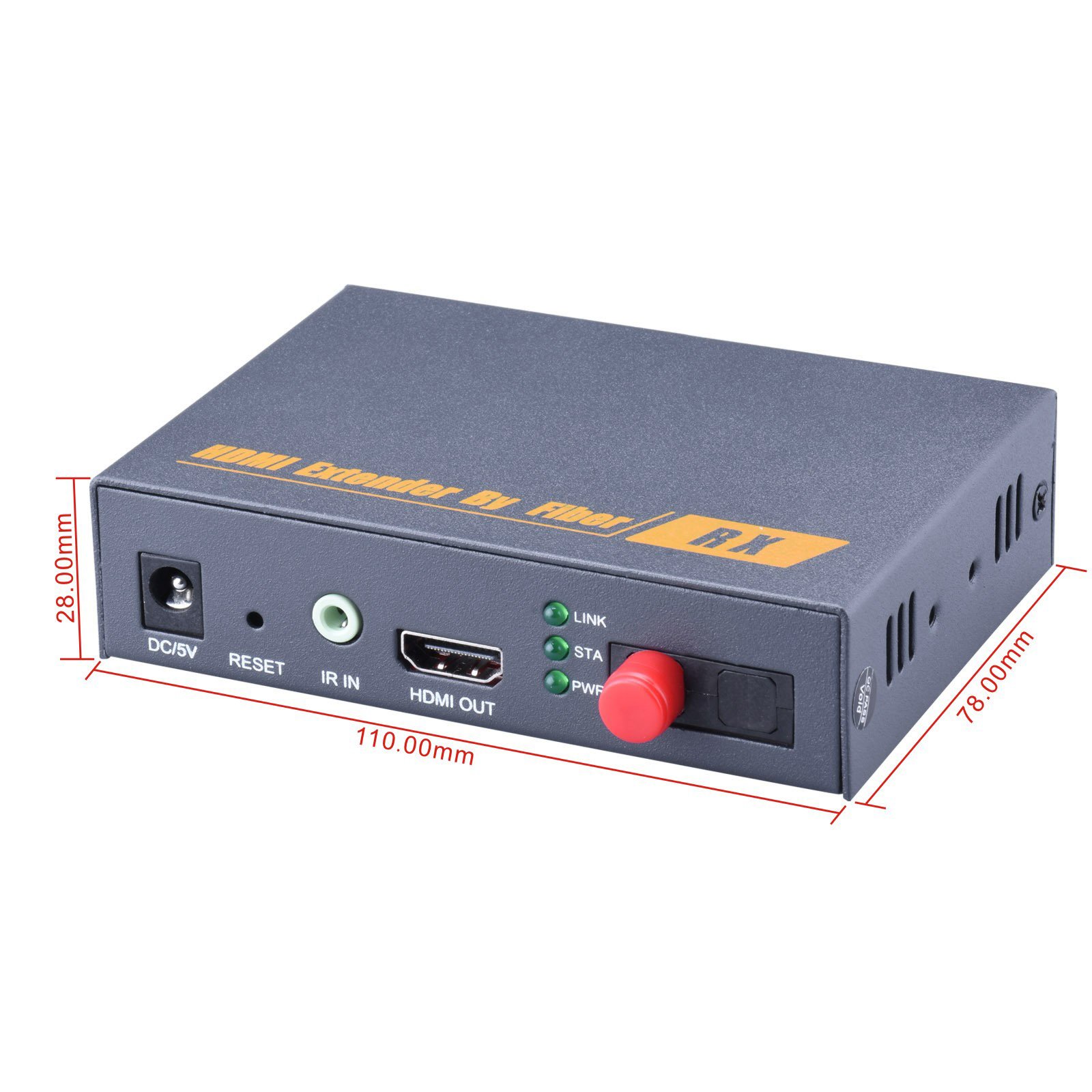 Tendak Fiber Optic Transceivers Optical Fiber HDMI Extender