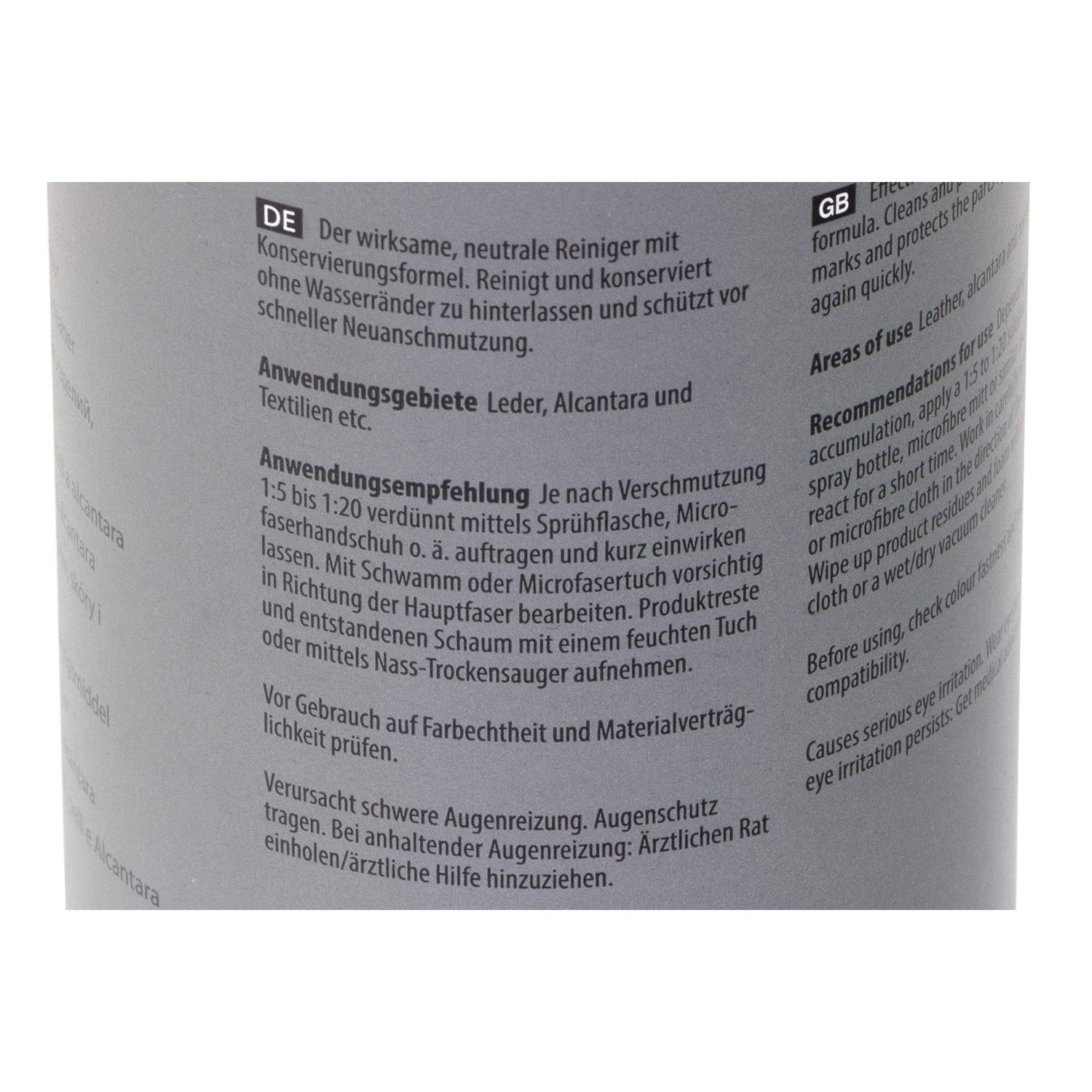 Eliminador de olores para coche Fresh Up Fu 1 litro + Pol Star Po limpiador de piel Alcantara, 1 litro
