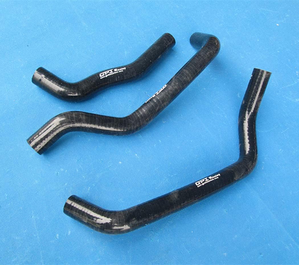 silicone radiator hose for Honda TRX250R TRX250 TRX 250 R 1986 1987 1988 1989 (Black)