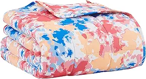 L'AGRATY Weighted Blanket - 60"x80" 20lbs Cooling Breathable Heavy Blanket Microfiber Material with Glass Beads for Adult All-Season Summer Fall Winter Soft Thick Comfort