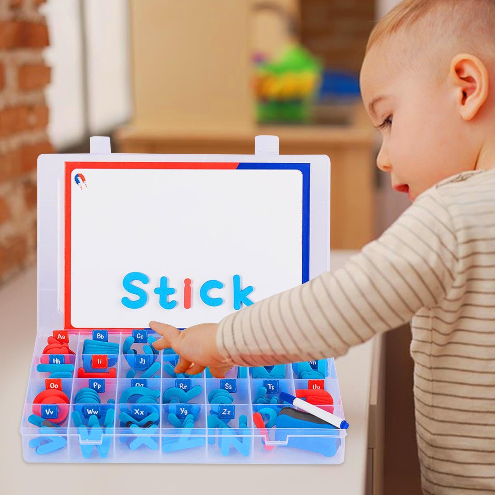 Kit di lettere magnetiche colorate per l'apprendimento ' educativo in | classe